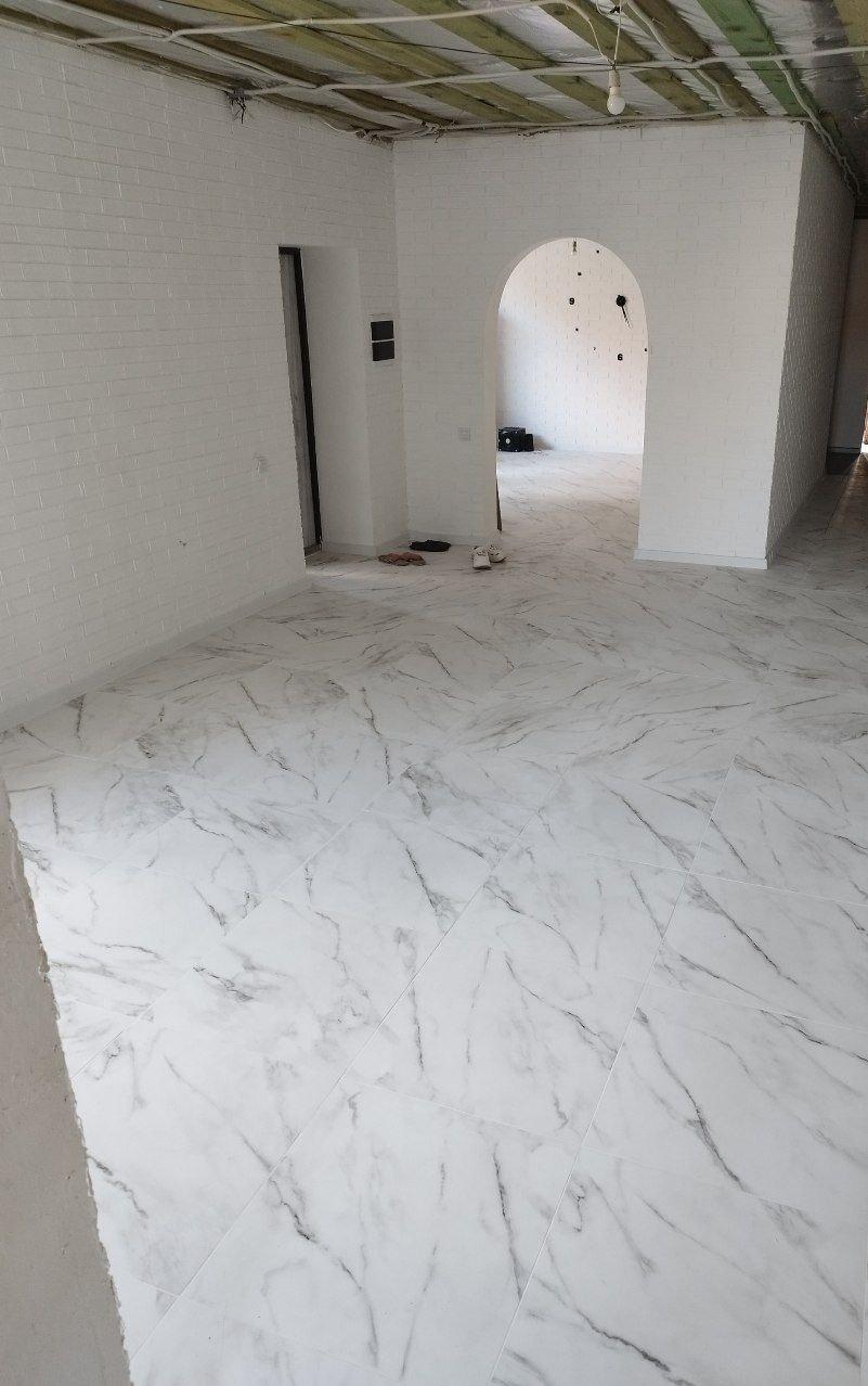 Плитка Allore Group Marry White F P R Mat 60x60 cм у реальних умовах використання від покупця Игорь.