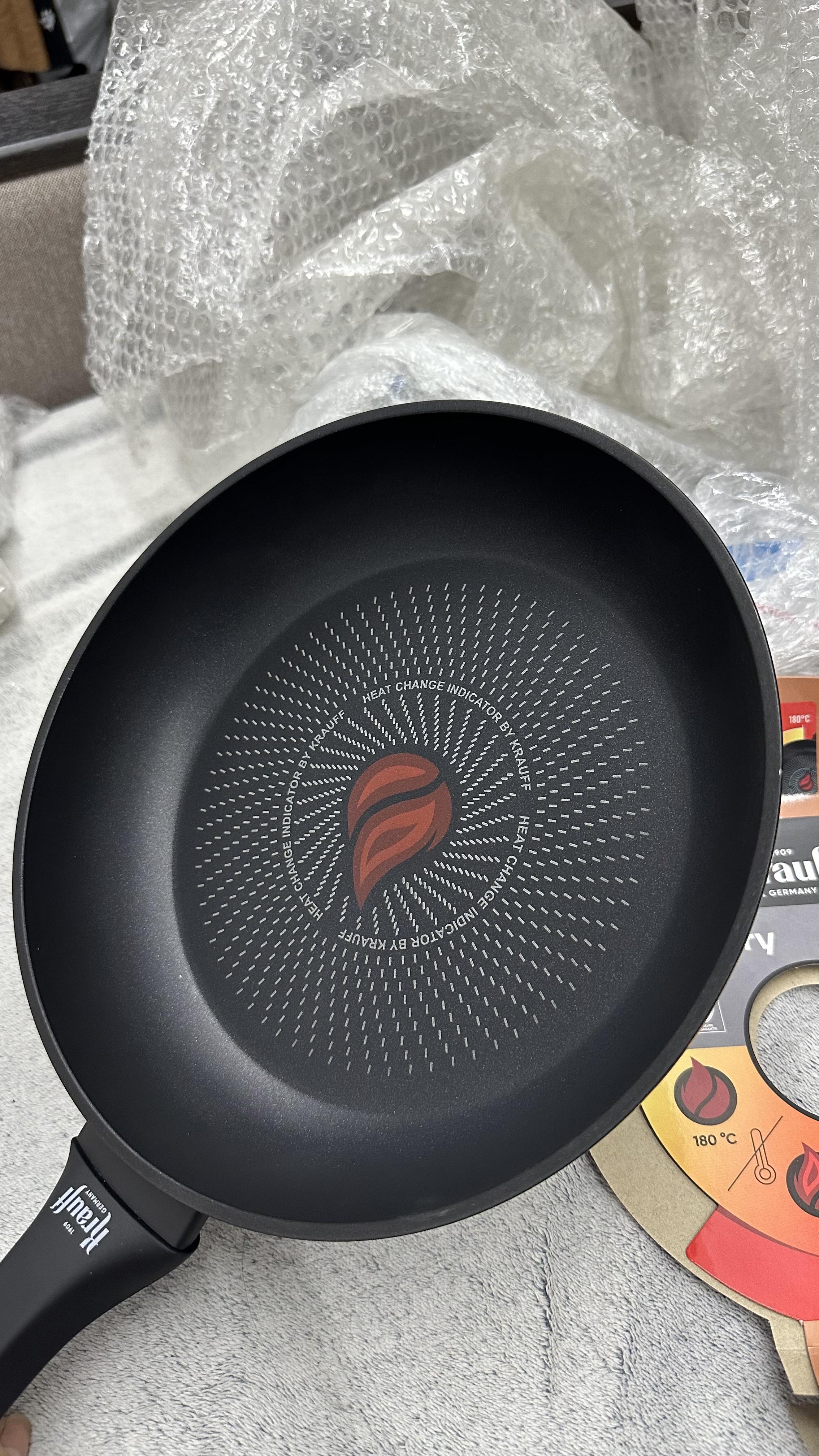 Сковорода Krauff Smart Fry 24 см 25-45-133 у реальних умовах використання від покупця Юля.