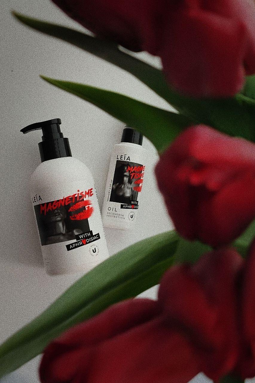 Фото: Набір догляду за волоссям Leia SET 3 шампунь Magnetisme 300 мл/олія Magnetisme 70 мл, надіслане покупцем Юля Набір догляду за волоссям Leia SET 3 шампунь Magnetisme 300 мл/олія Magnetisme 70 мл у реальних умовах використання від покупця Юля.