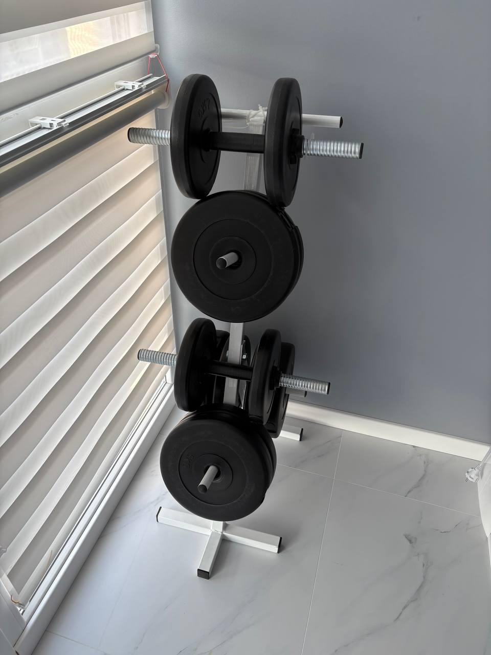 Стійка під млинці Hardcore GYM А012 у реальних умовах використання від покупця Іванна.