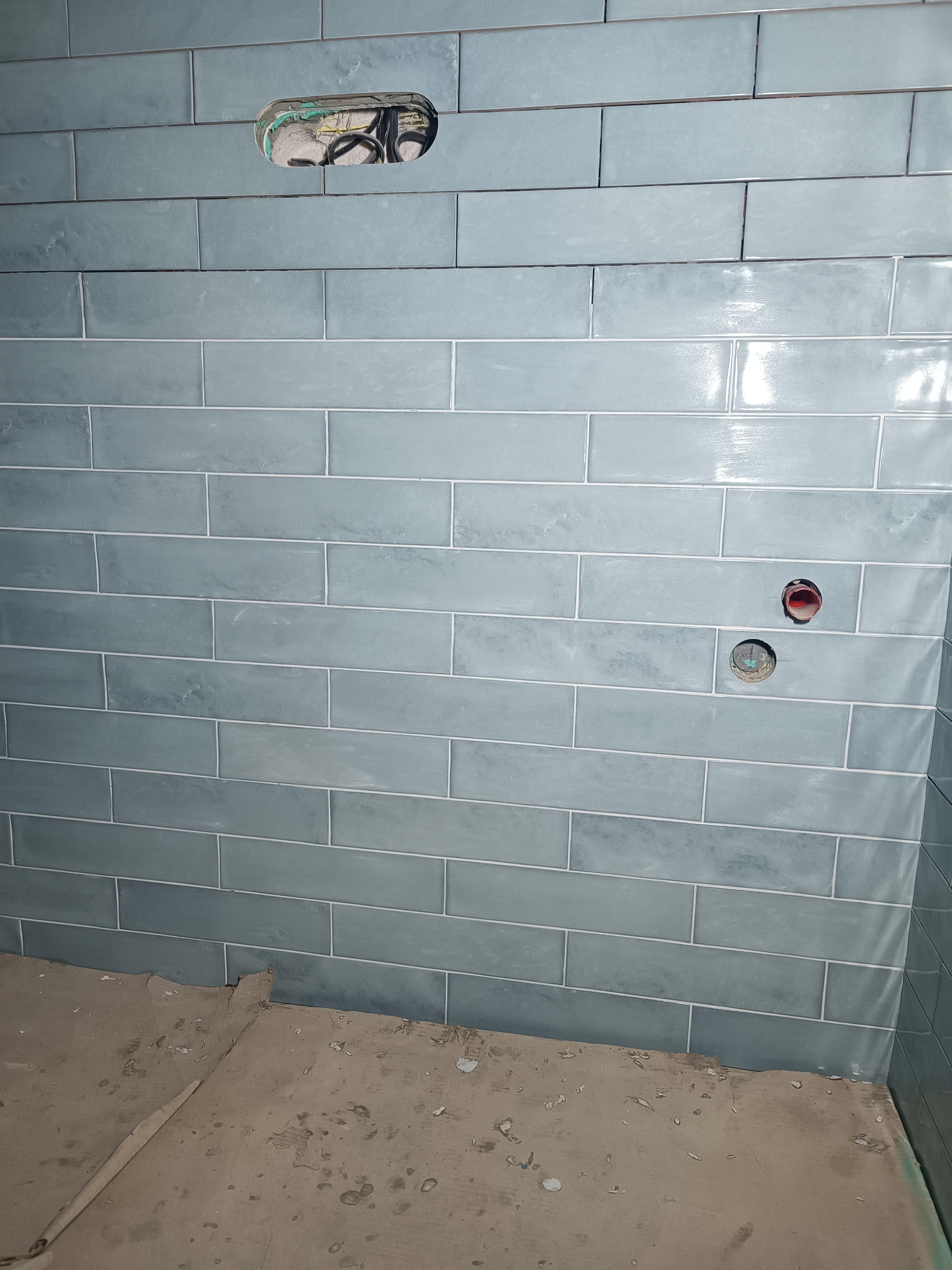 Плитка Cifre Drop Blue 7,5x30 в реальных условиях использования от пользователя Марія.