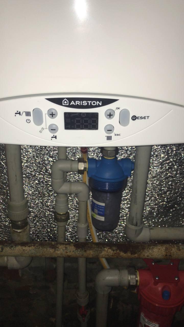 Котел газовый конденсационный Ariston HS PREMIUM 24 EU2 в реальных условиях использования от пользователя Станіслав.