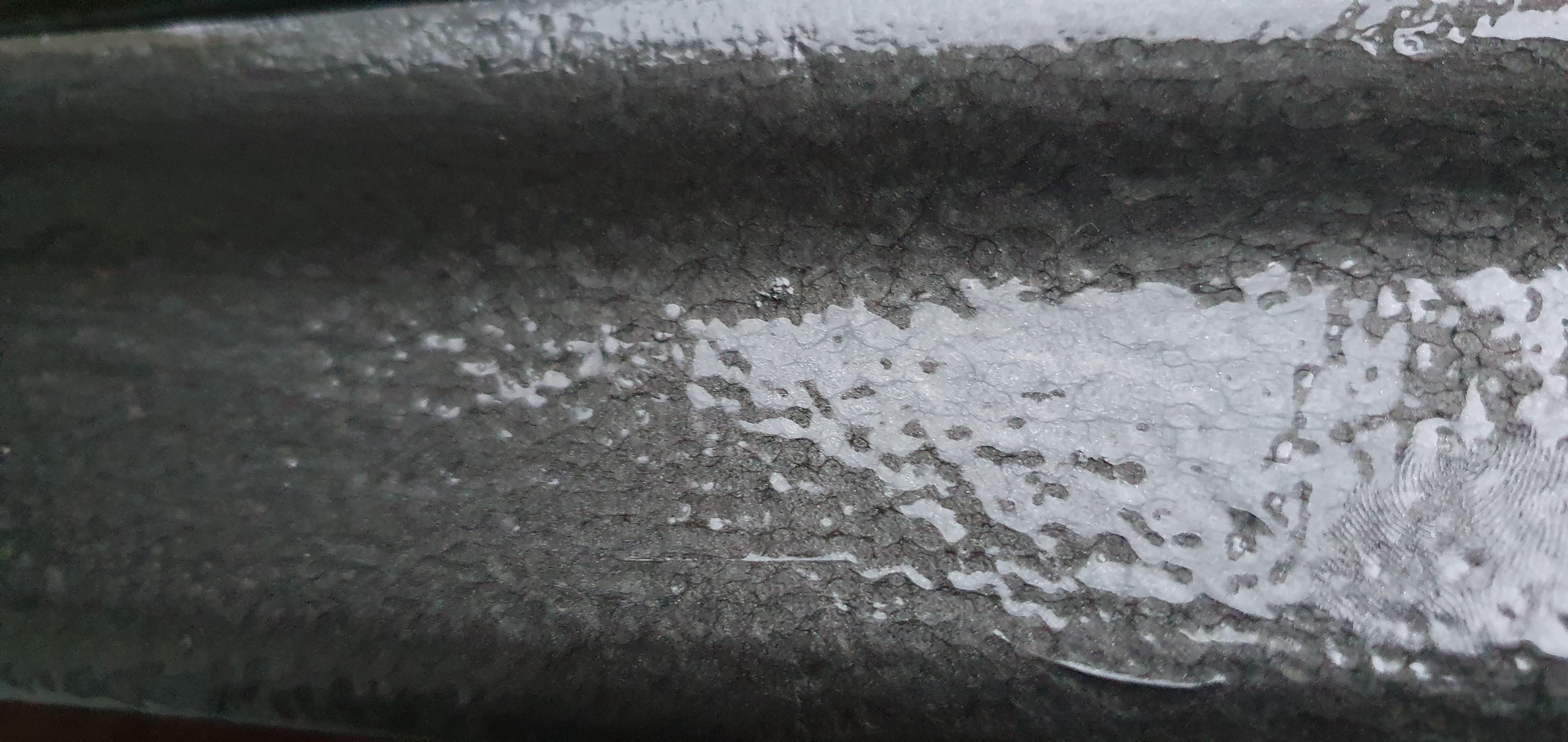 Эмаль антикоррозионная молотковая КОРАБЕЛЬНА 2 л Черный No101 (1378961748) в реальных условиях использования от пользователя Аліна Волкова.