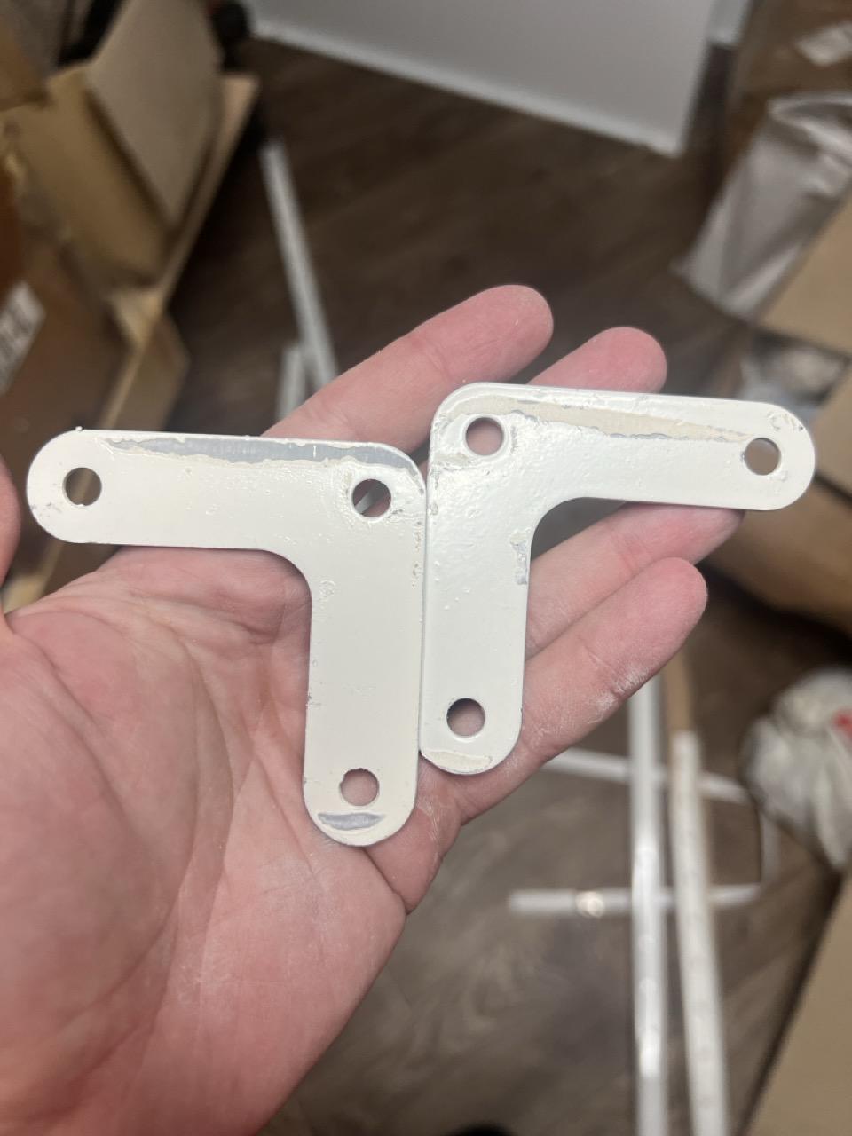 Стелаж 2100x950x400 мм Гранд білий метал полиці 6 шт. фарбований у реальних умовах використання від користувача Дмитро.