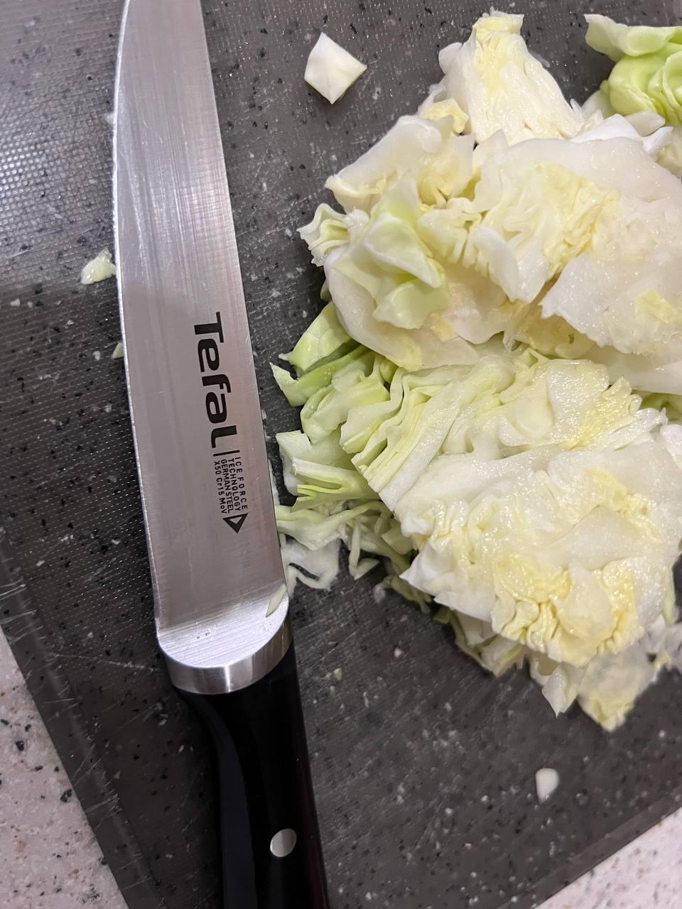Ніж для овочів Tefal Ice Force 9 см у реальних умовах використання від користувача Галина Вовчок.