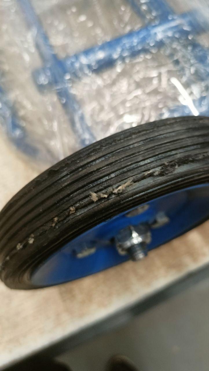 Тележка ручная складная до 35 кг (23-235) в реальных условиях использования от покупателя Олексій.