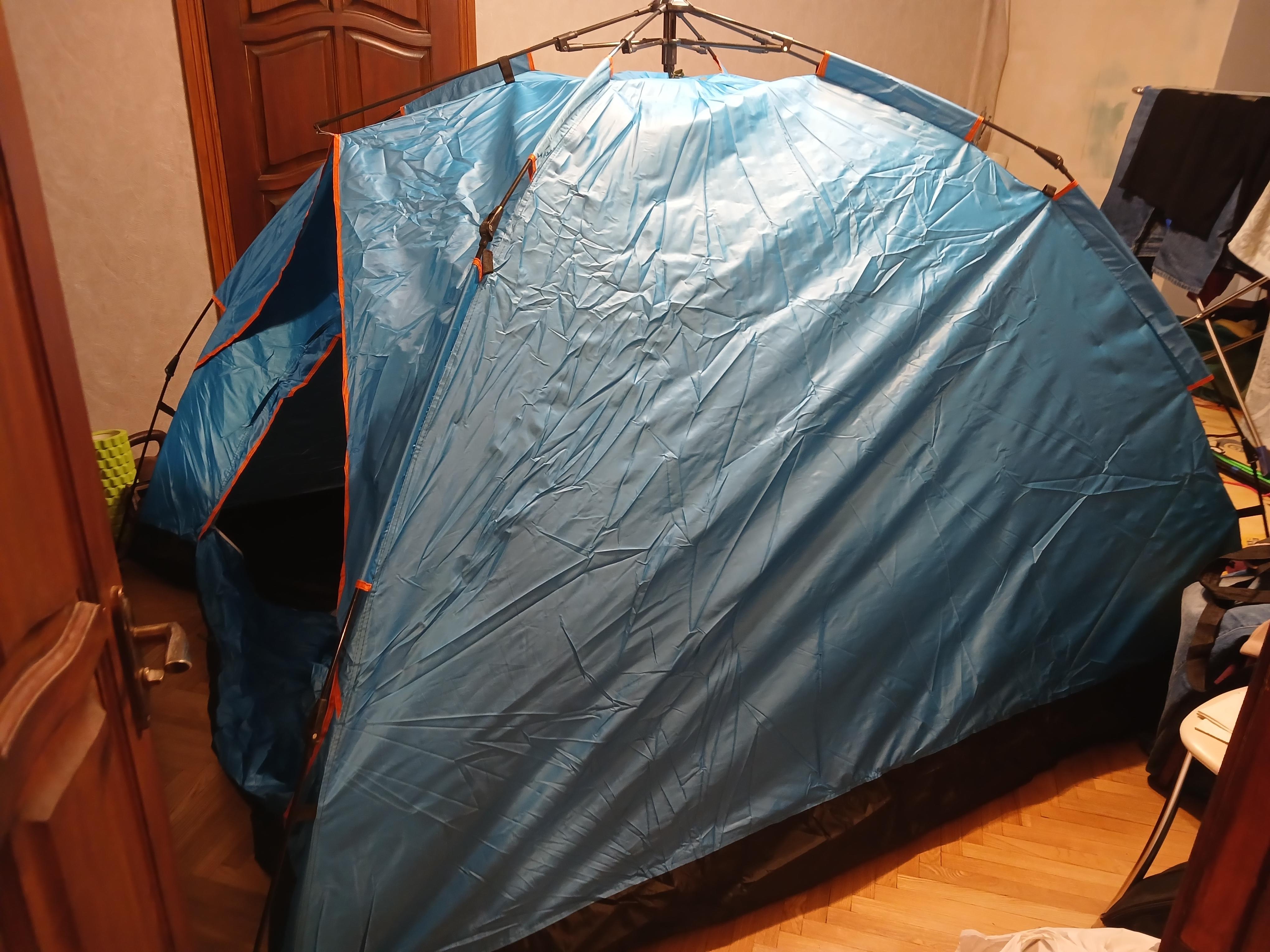 Намет для кемпінгу Best-2 2x2 м у реальних умовах використання від користувача Світлана.