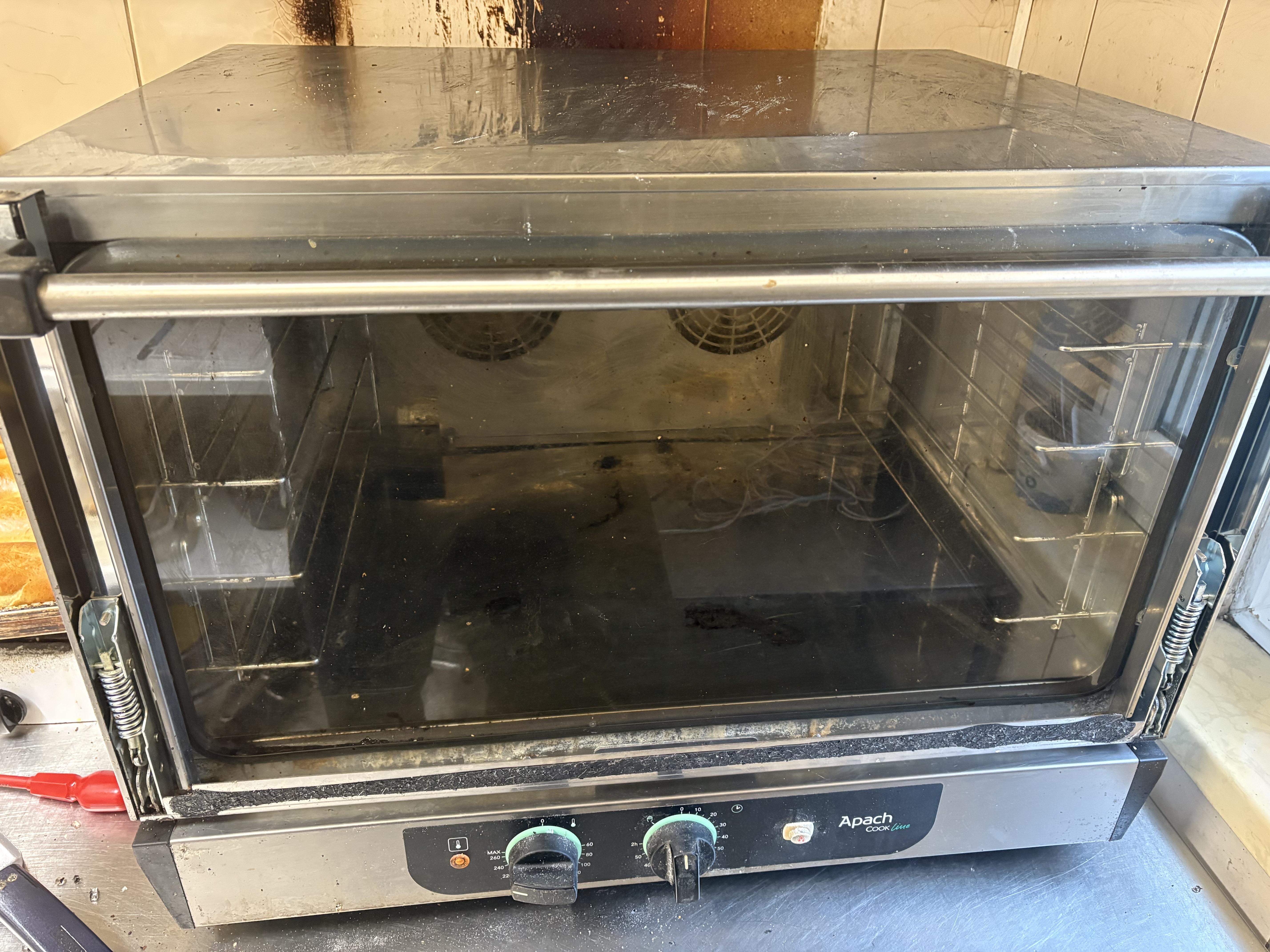 Печь конвекционная APACH AD46M ECO в реальных условиях использования от пользователя Ігор.