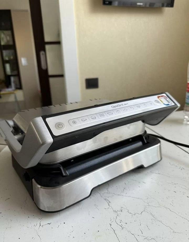 Гриль-барбекю Tefal OptiGrill 4in1 GC774D30 в реальных условиях использования от пользователя Василина Мохун.