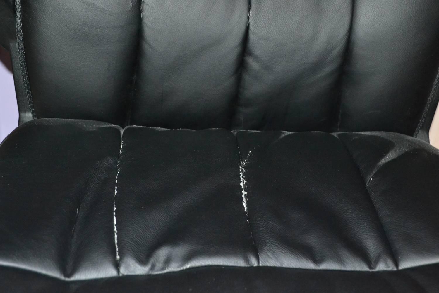 Кресло Этна черный в реальных условиях использования от пользователя Константин.