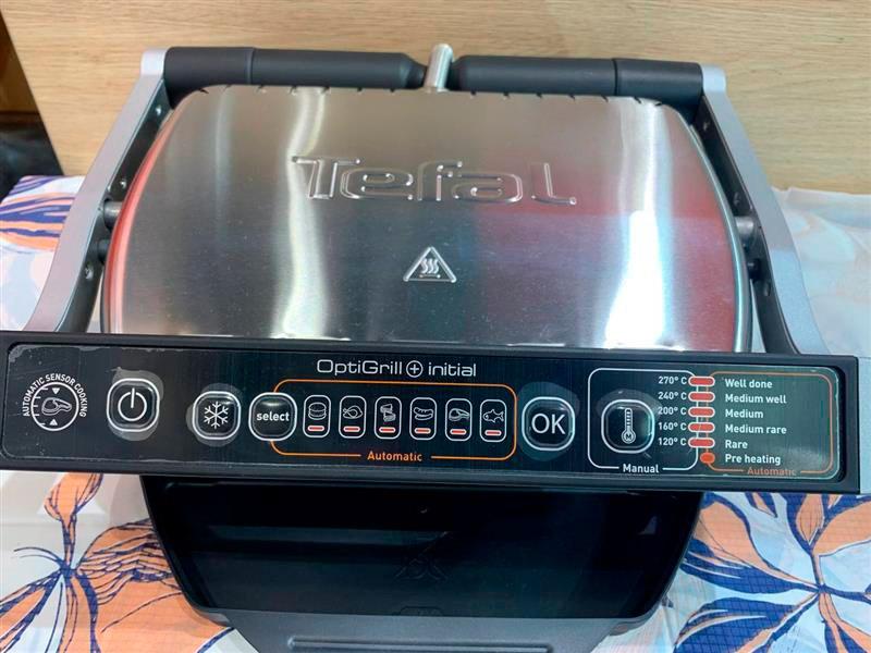 Гриль-барбекю Tefal OptiGrill Initial GC706D34 у реальних умовах використання від користувача Анна Мельник.
