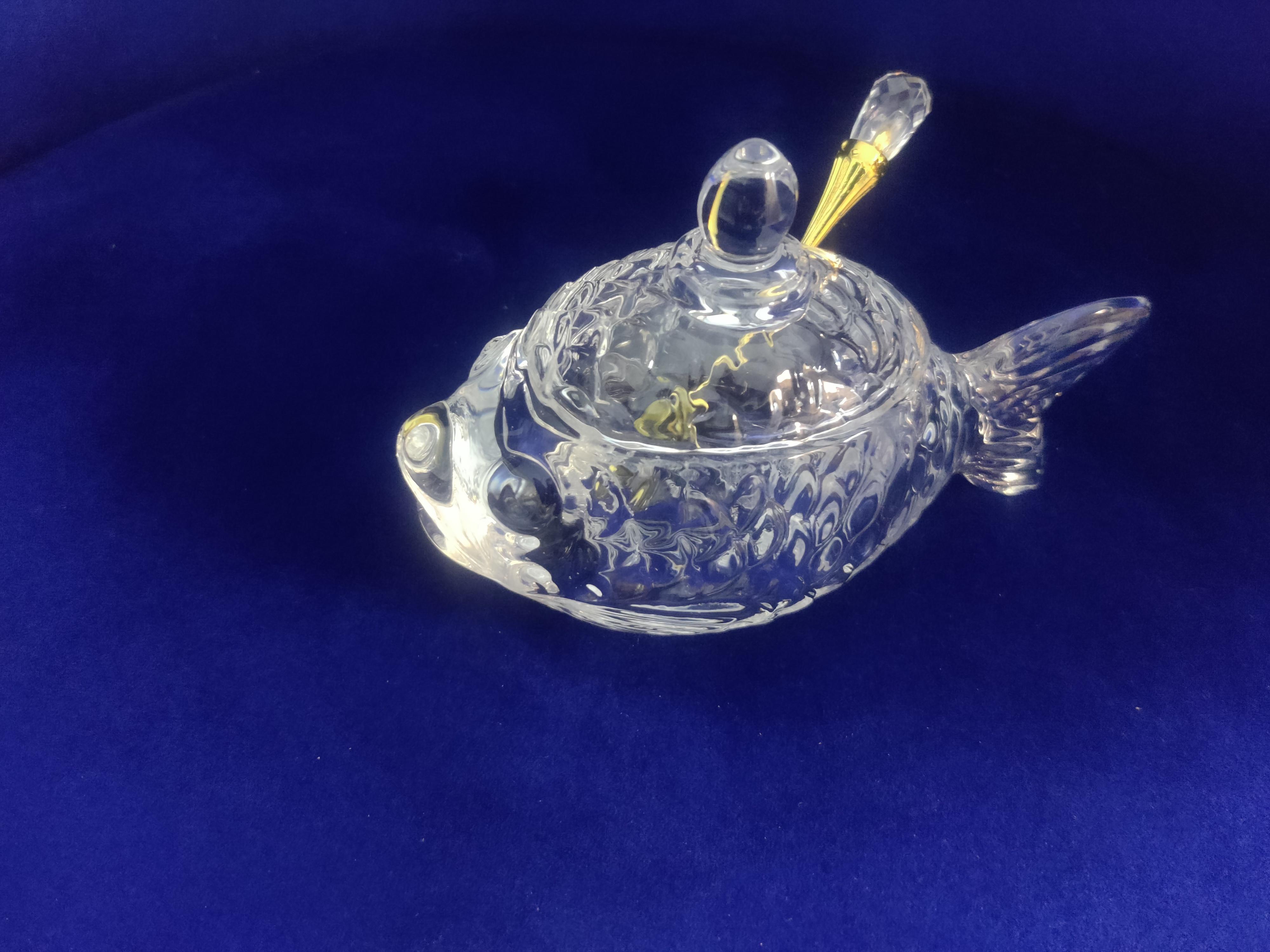 Икорница Lefard LeGlass Рыбка 16 см 355-004 в реальных условиях использования от покупателя Марія.