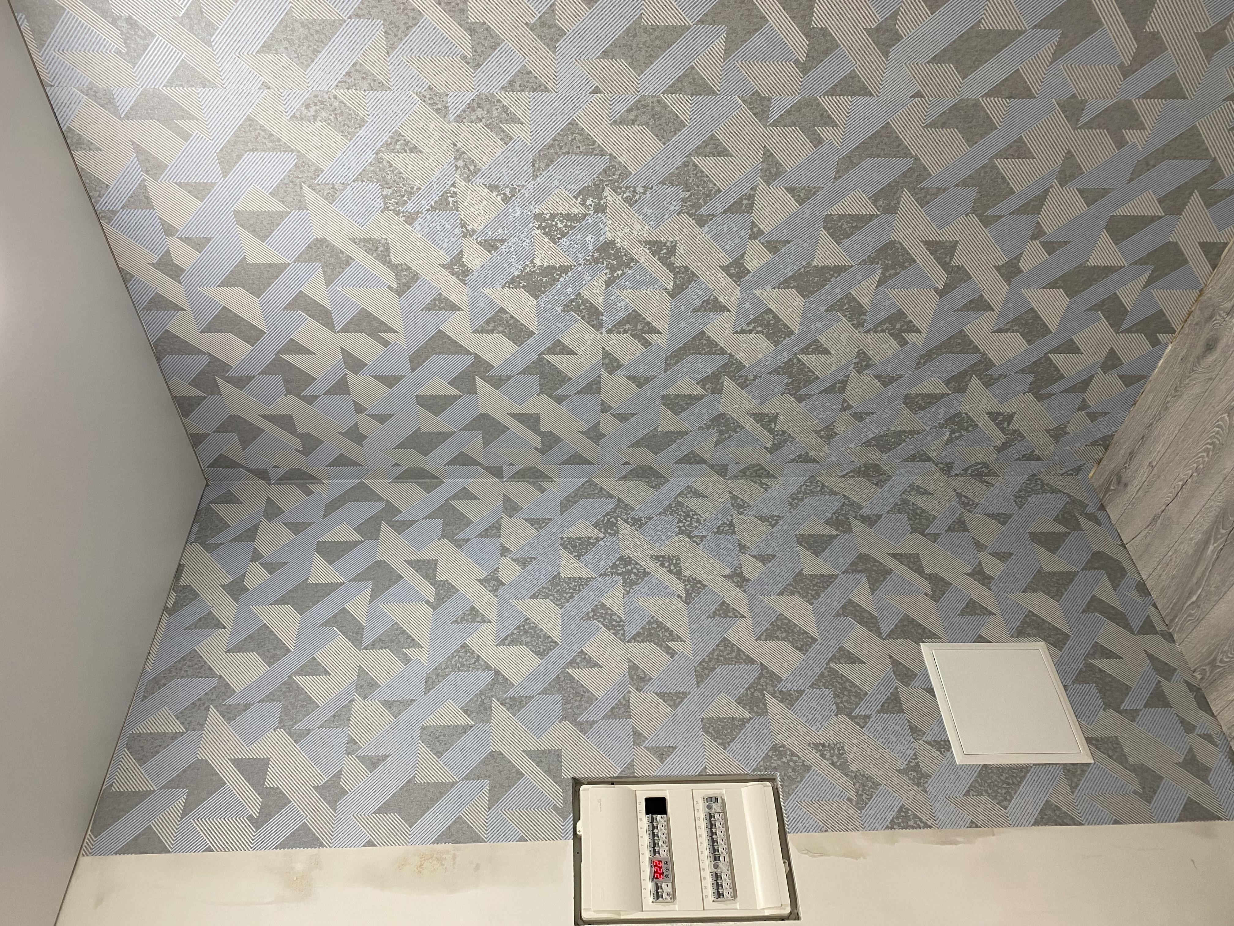 Обои Sintra Lorraine MATRIX 342015 в реальных условиях использования от пользователя Юля.