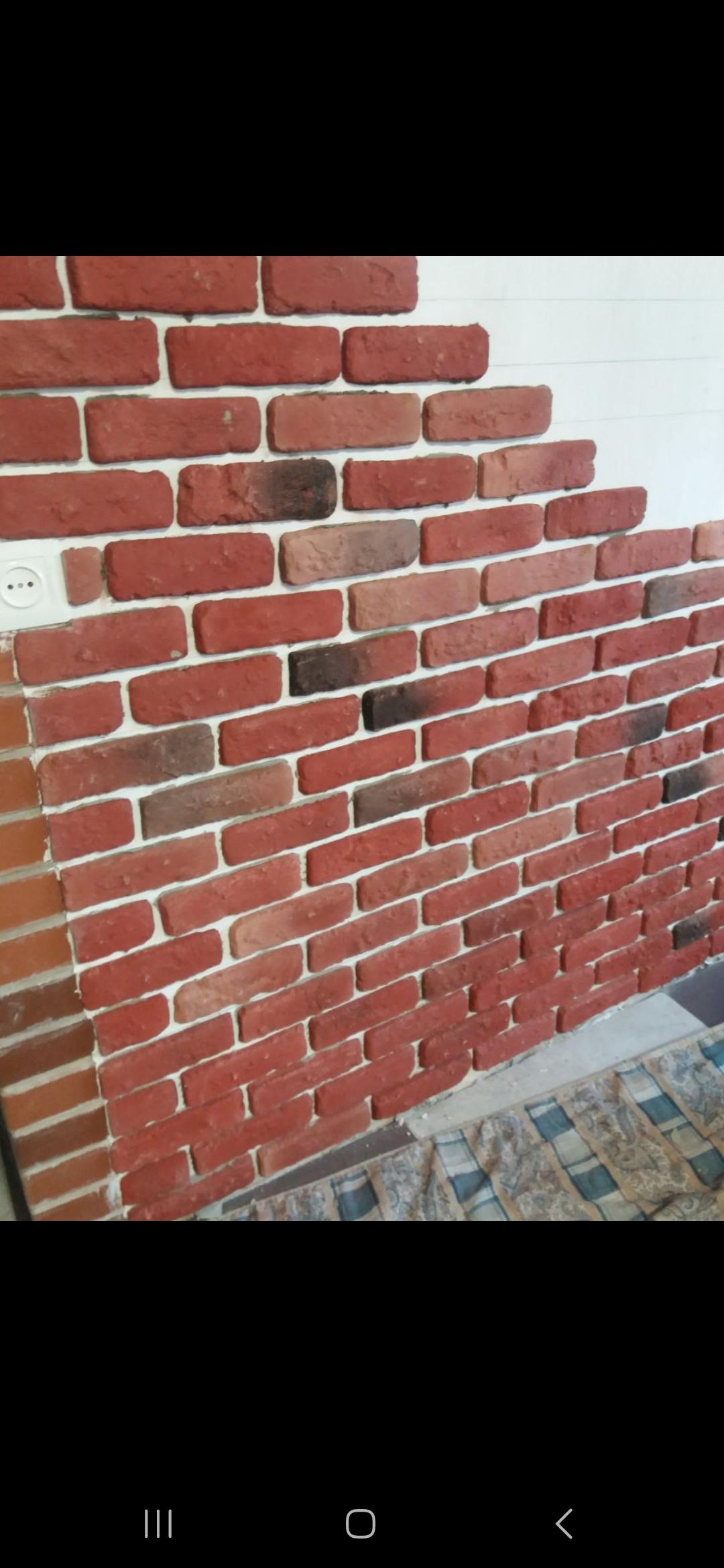 Плитка бетонная прямая Саватекс Декор Кирпич античный красный 0,5 кв.м в реальных условиях использования от покупателя Андрій.