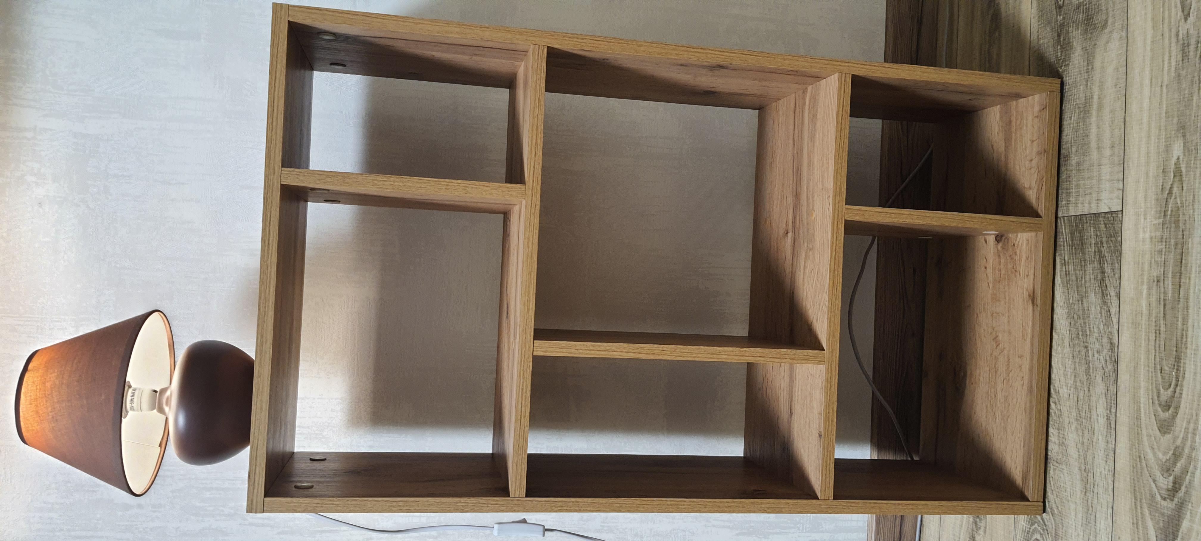 Полка приставная Т-10 Континент 518х250х900 мм Дуб Аппалачи в реальных условиях использования от покупателя Віта.