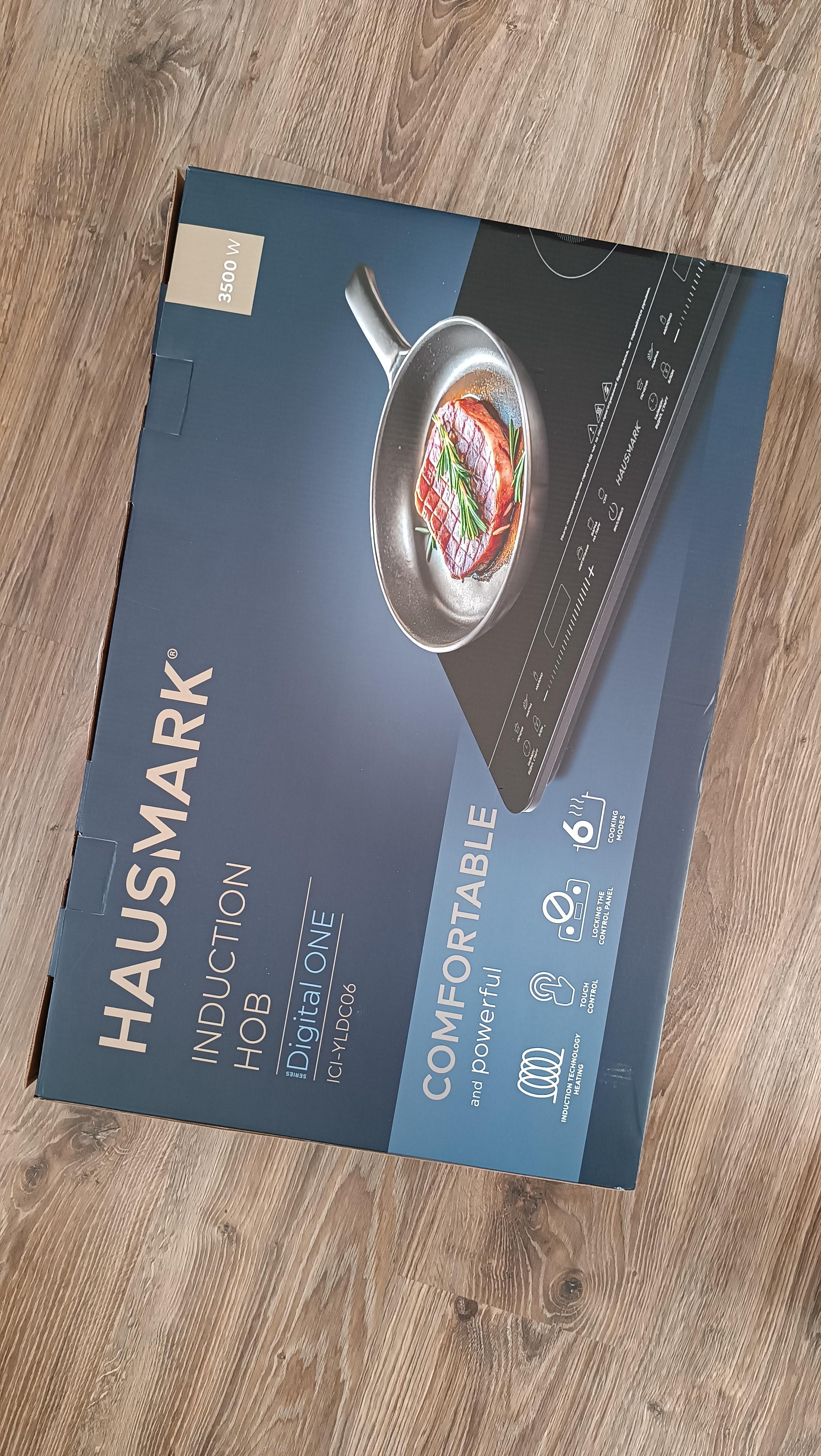 Плита индукционная настольная HausMark ICI-YLDC06 в реальных условиях использования от покупателя Виктория.