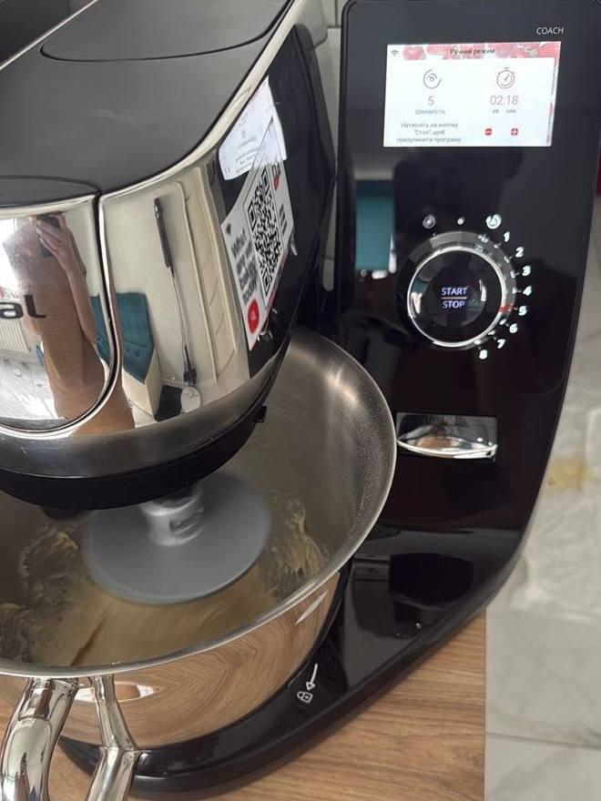 Фото: Кухонная машина Tefal I COACH TOUCH QB951837, отправлено пользователем Дарина Осташ Кухонная машина Tefal I COACH TOUCH QB951837 в реальных условиях использования от пользователя Дарина Осташ.