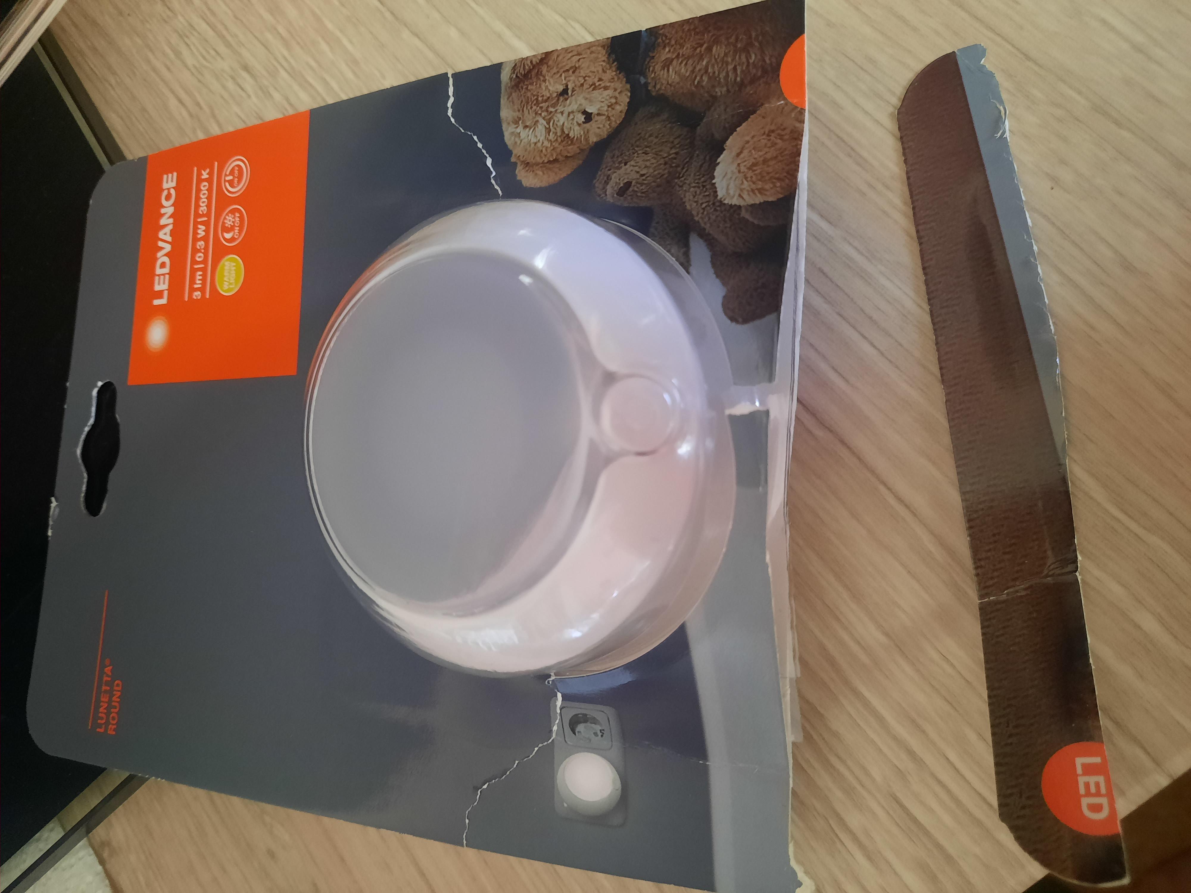 Нічник Osram Lunetta 3000 К LED 0,3 Вт білий у реальних умовах використання від користувача Віктор.