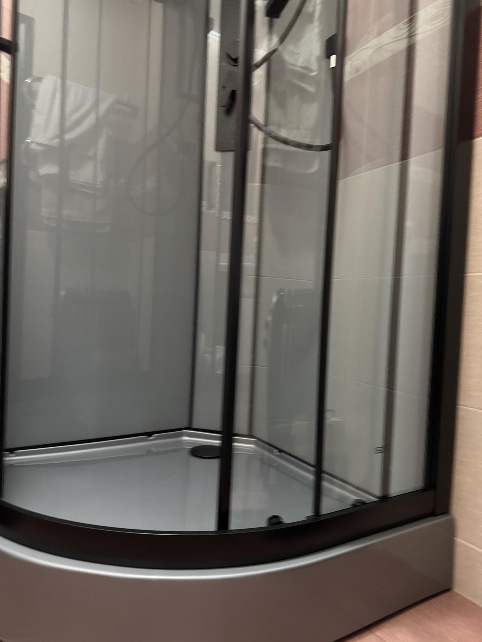 Душевой бокс EGO Pure 90x90 см K-3501-C в реальных условиях использования от покупателя Олег.