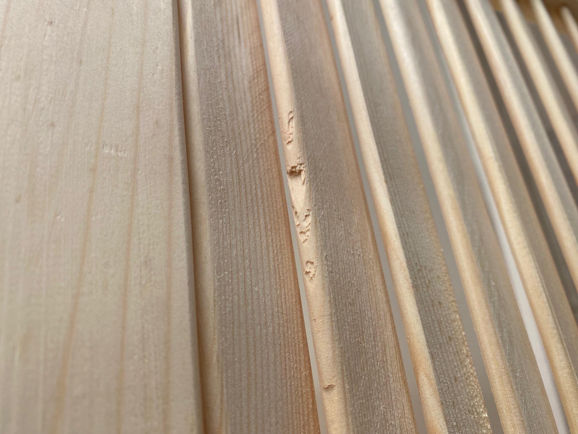 Жалюзийная дверца деревянная 2109х594 мм (11932636) в реальных условиях использования от покупателя Юрій.