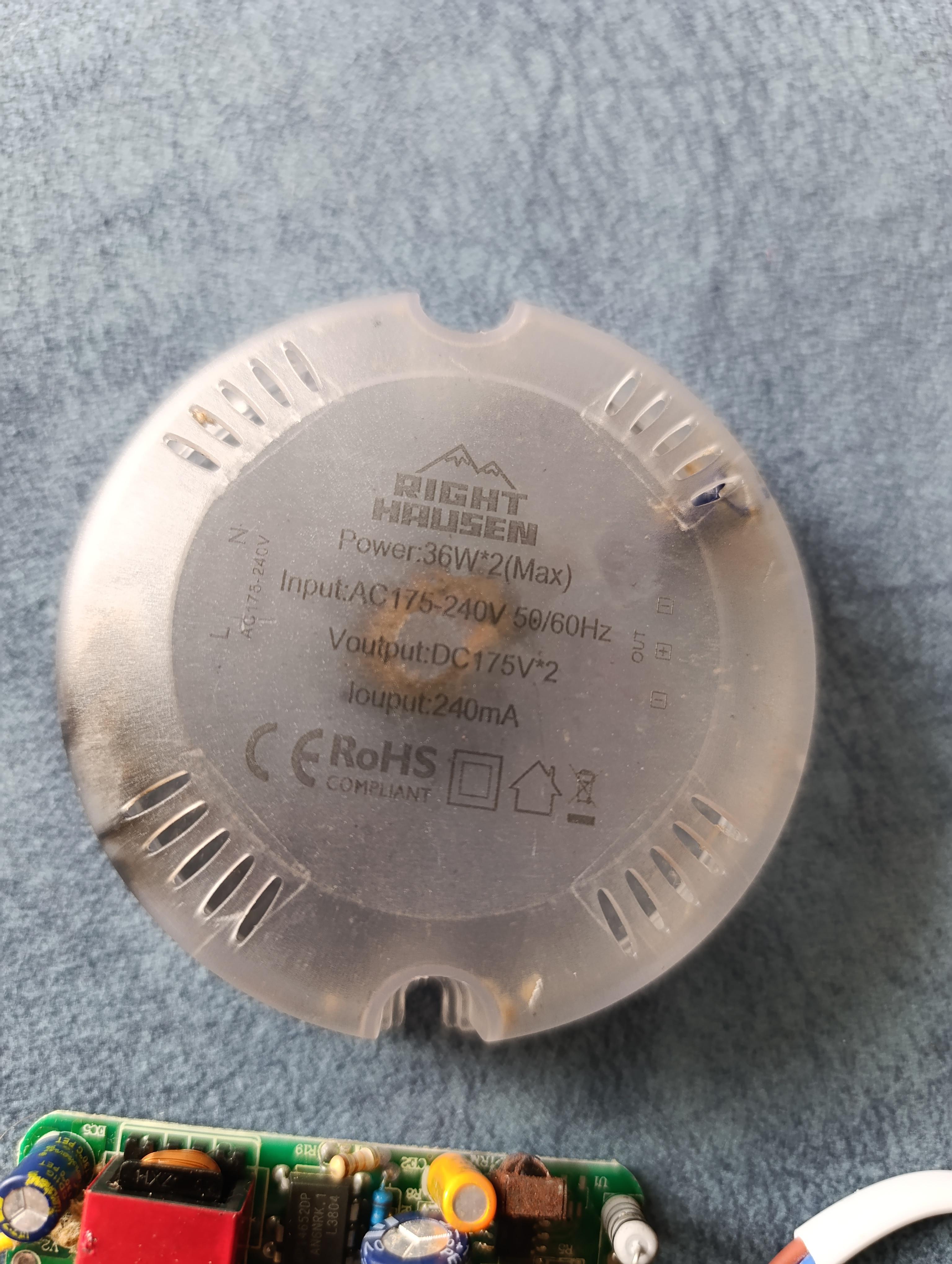 Драйвер для Led светильников 48-72W Smart (ФР-00002798) в реальных условиях использования от пользователя Ігор.