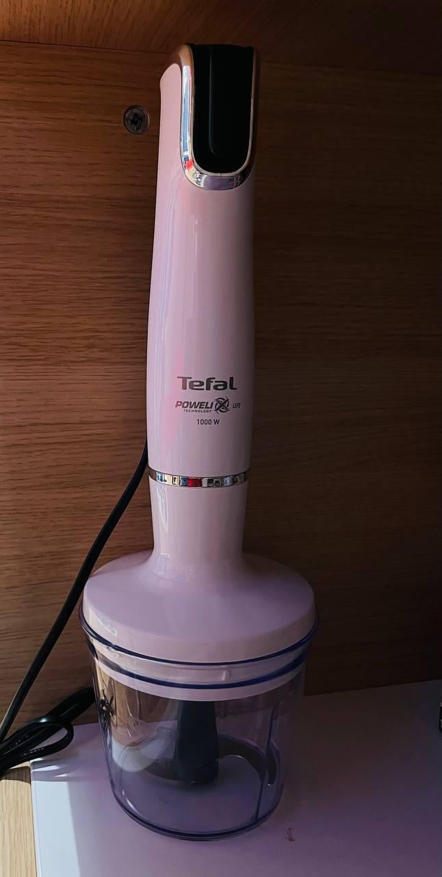 Блендер погружной Tefal INFINY FORCE 4в1 HB944138 в реальных условиях использования от пользователя Вікторія.