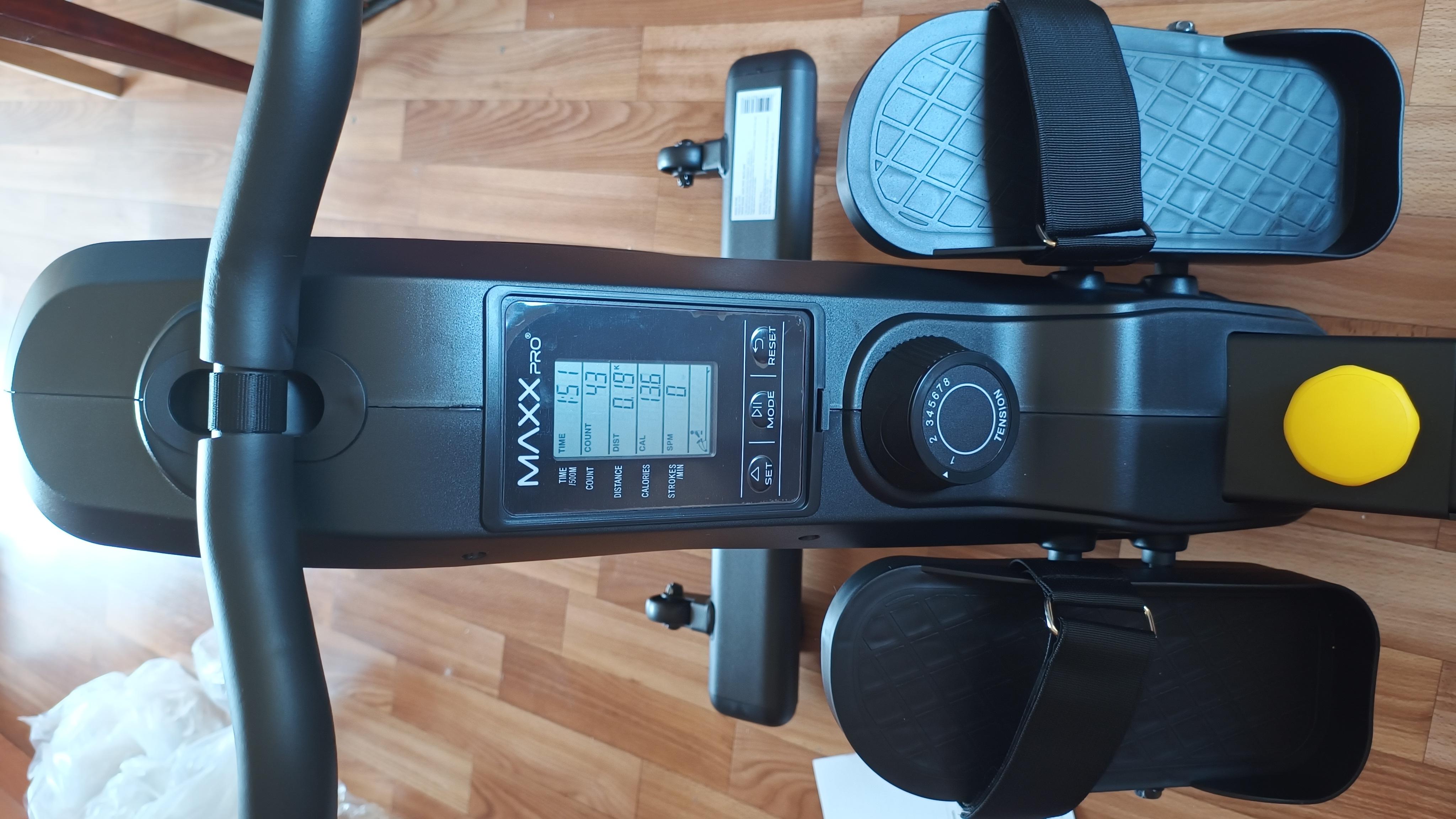 Гребной тренажер MaxxPro JTR101 в реальных условиях использования от покупателя Марина.