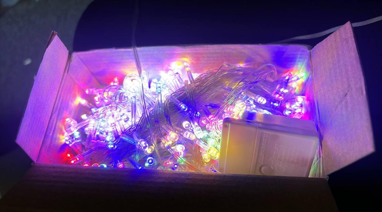 Светодиодная гирлянда нити 28 м 500 лампочек 8 режимов Белый (SZ-1150-03) в реальных условиях использования от пользователя Галина.