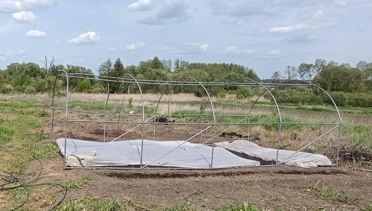 Каркас GH009 3*6*2м оцинкованный в реальных условиях использования от покупателя Анастасія.