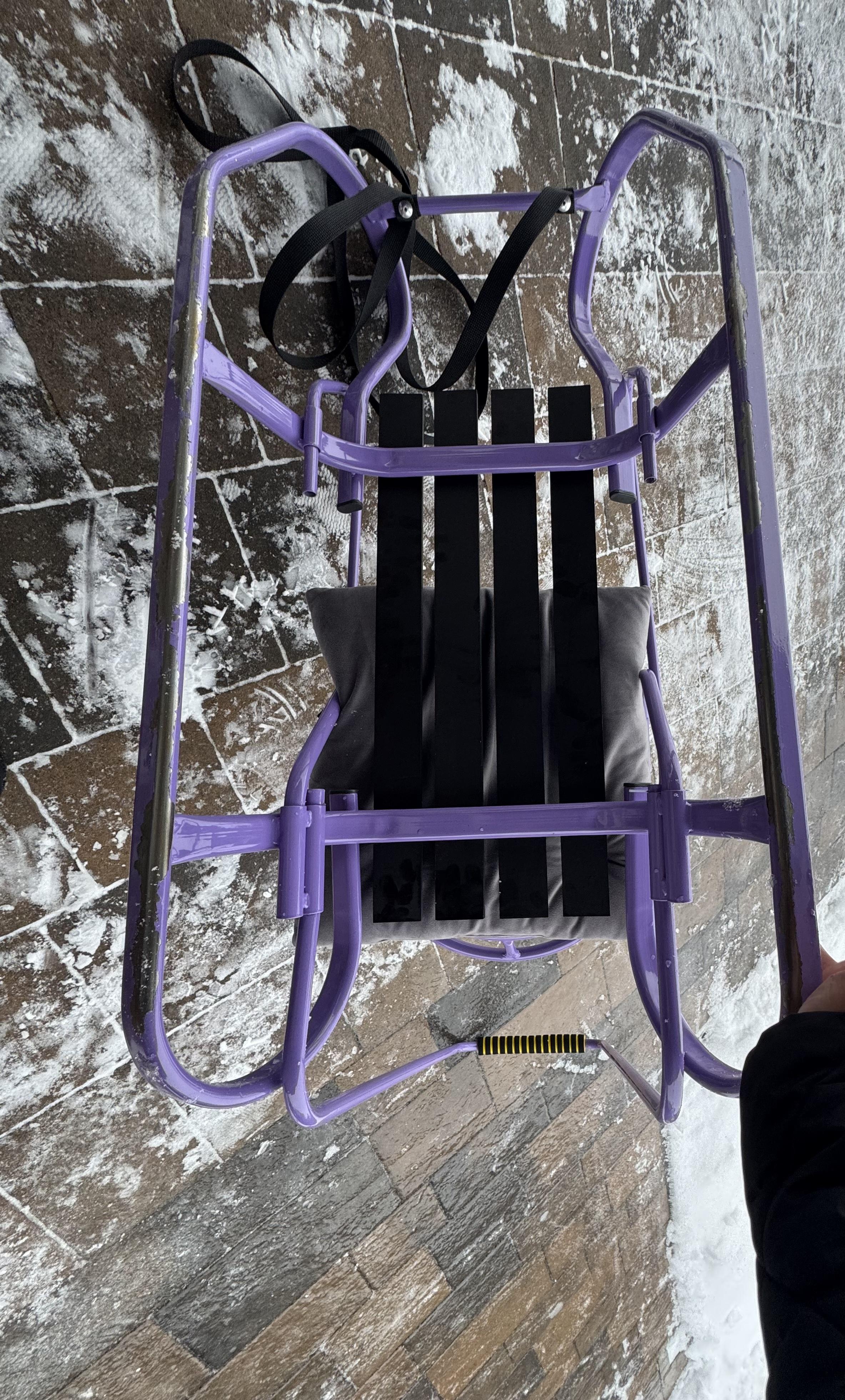 Санки Vitan Експрес 2210089 в реальных условиях использования от покупателя Людмила.