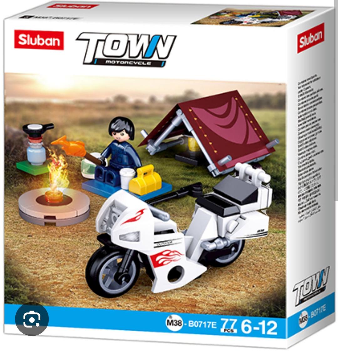 Конструктор Sluban Мотоцикл M38-B0717 в реальных условиях использования от пользователя Марина.