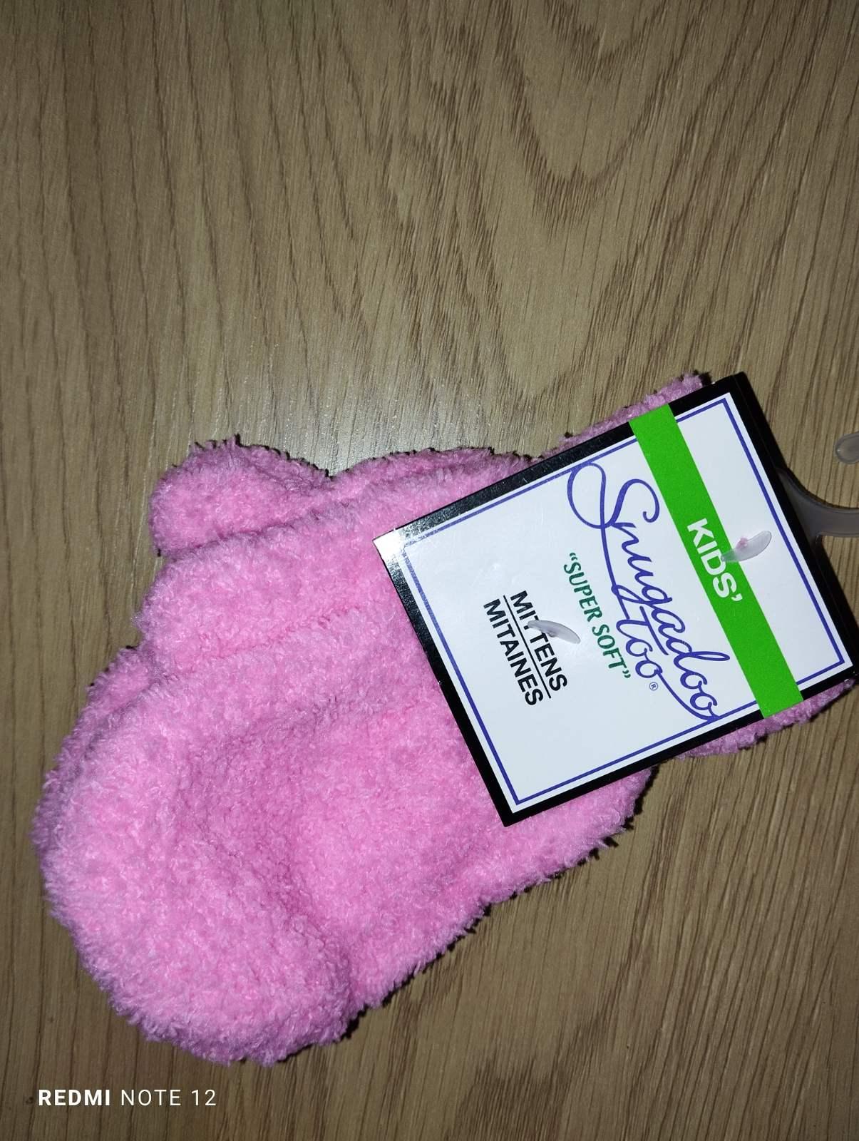 Рукавички дитячі флісові теплі 1 до 4 років Warm Season Рожевий у реальних умовах використання від користувача Тамара.