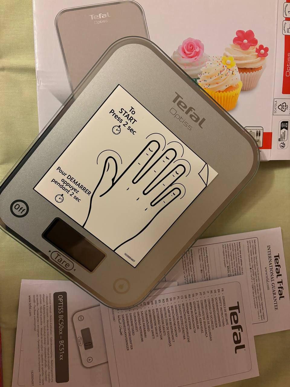 Фото: Весы кухонные Tefal BC5004, отправлено пользователем Ігор Лац Весы кухонные Tefal BC5004 в реальных условиях использования от пользователя Ігор Лац.