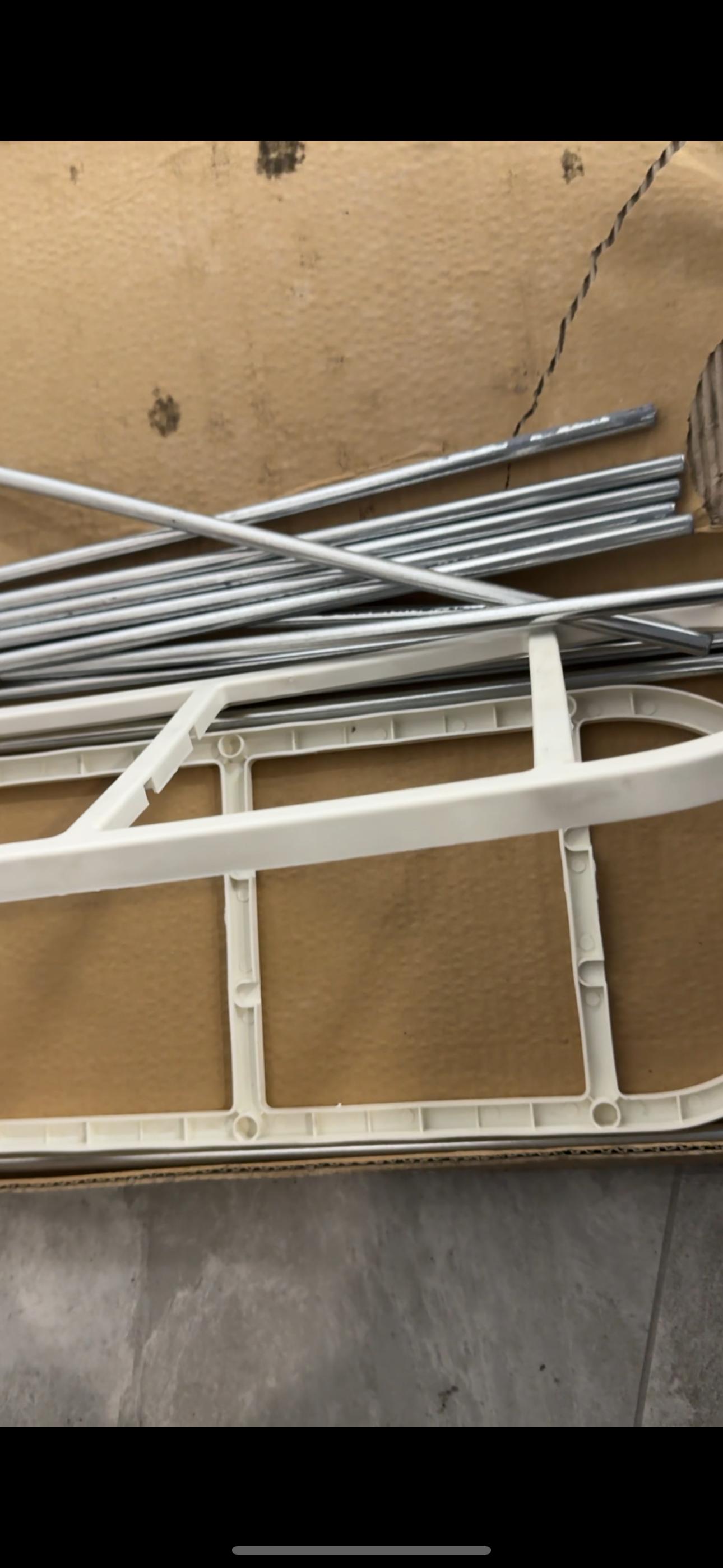 Полиця для взуття 3-х рівнева 14830 19х45х46 см Білий (4995147) у реальних умовах використання від покупця Анастасія.