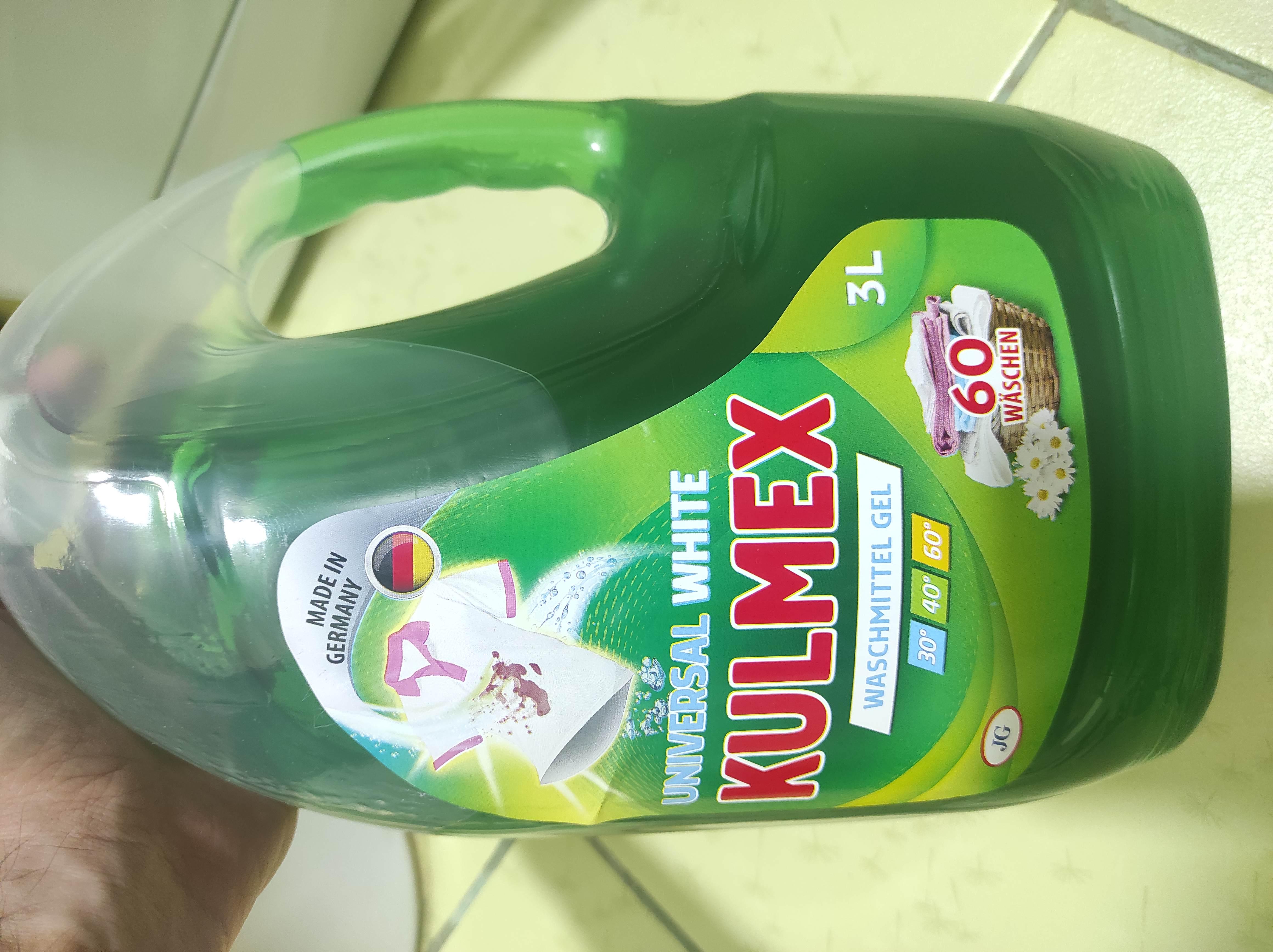 Гель для машинной и ручной стирки Kulmex Universal 1 л в реальных условиях использования от покупателя Дмитро.
