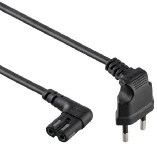 Кабель Cablexpert силовий 1 м чорний (PC-184L) CEE7/16-C7 кутовий 2х0.5 мм кв у реальних умовах використання від користувача Ярослав.