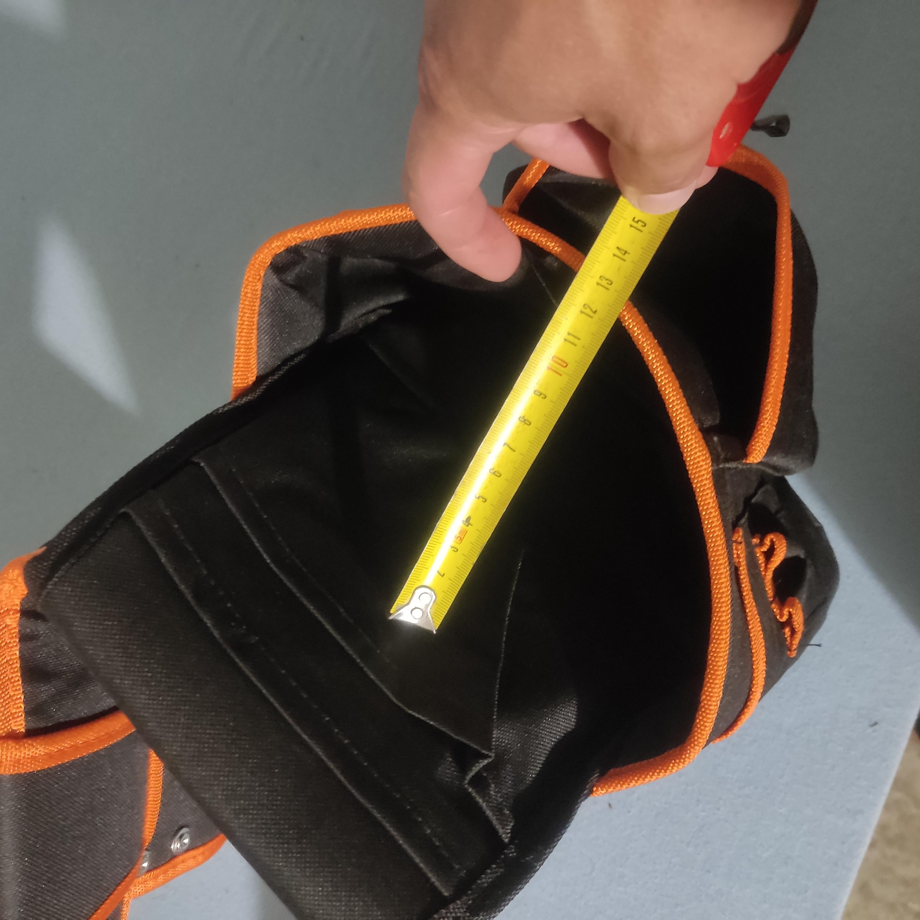 Сумка-пояс для ручного инструмента Sturmax 20 карманов 530х140х310 мм TBM153 в реальных условиях использования от покупателя Олександр.