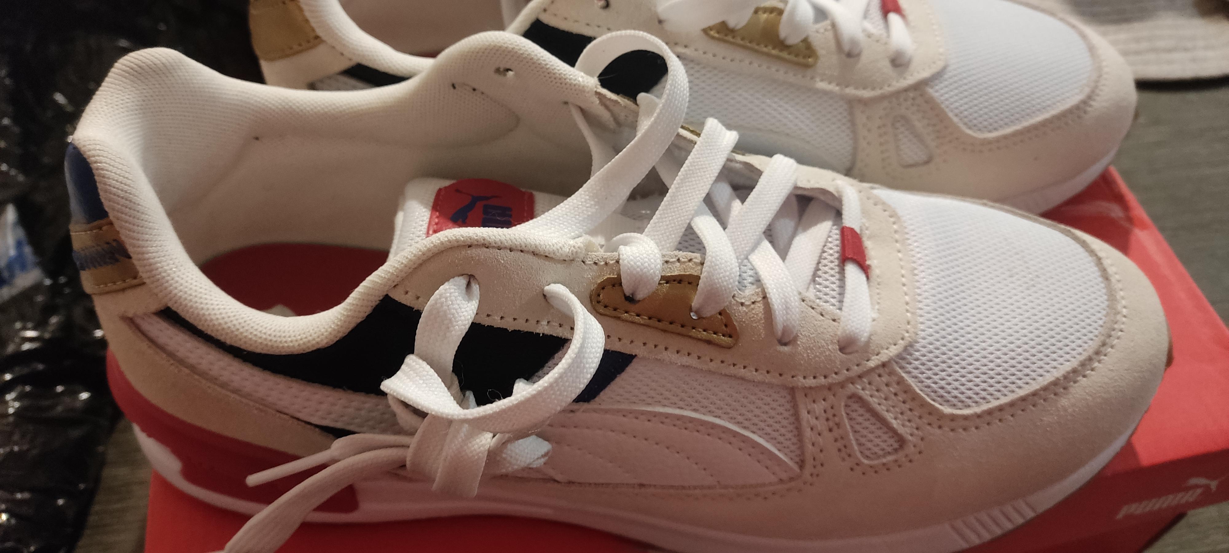 Кросівки жіночі демісезонні Puma Graviton Pro 38073630 р.42 бежеві у реальних умовах використання від покупця Наталья.