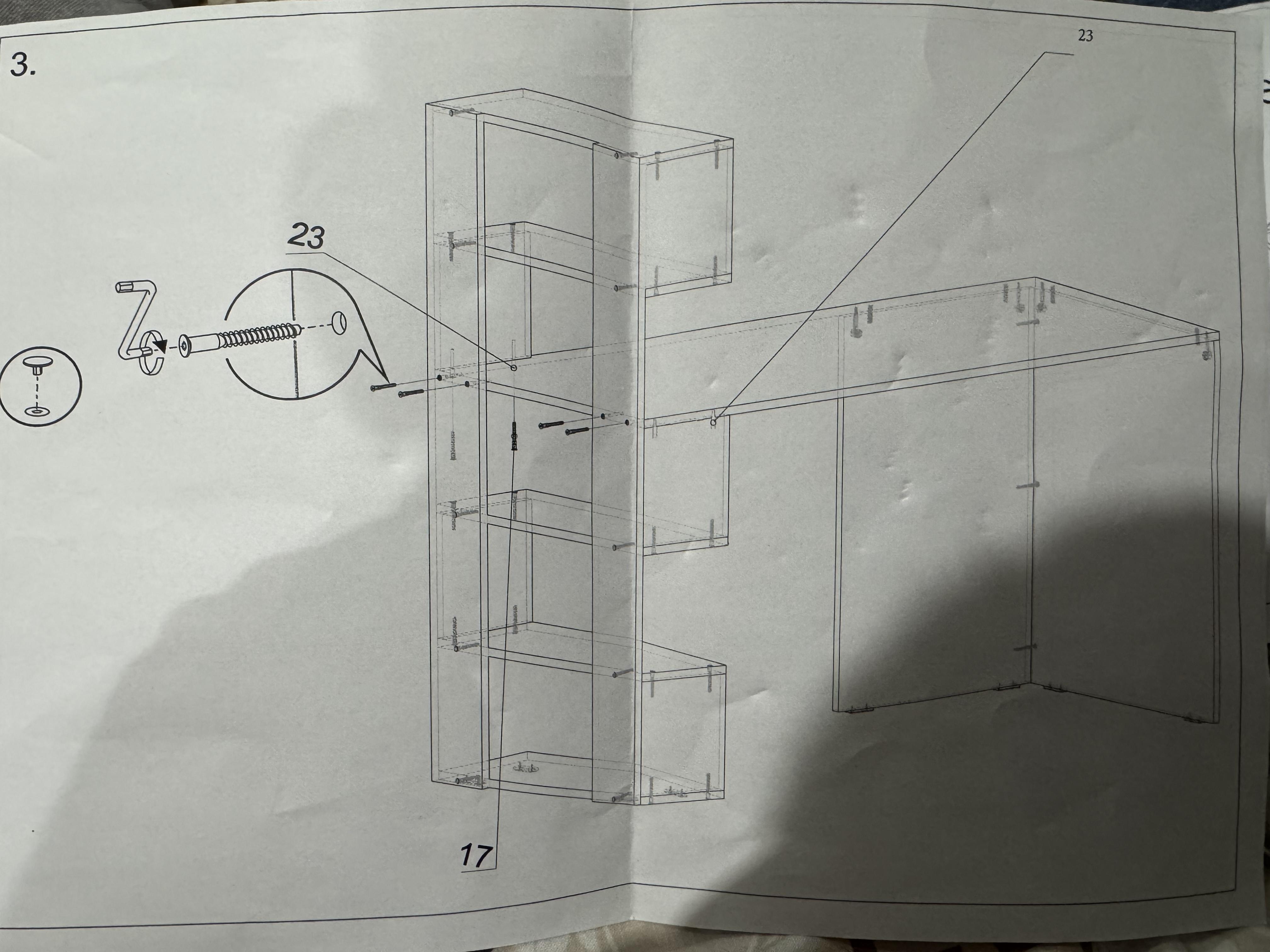 Фото: Стол компьютерный с полочками слева Ванкувер 1416х1226х600 мм Белый, отправлено пользователем Богдан Стол компьютерный с полочками слева Ванкувер 1416х1226х600 мм Белый в реальных условиях использования от пользователя Богдан.