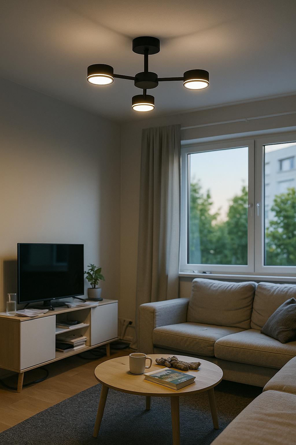 Люстра потолочная ARDERO 3x13 Вт GX53 белый ML481-3 в реальных условиях использования от пользователя Денис.