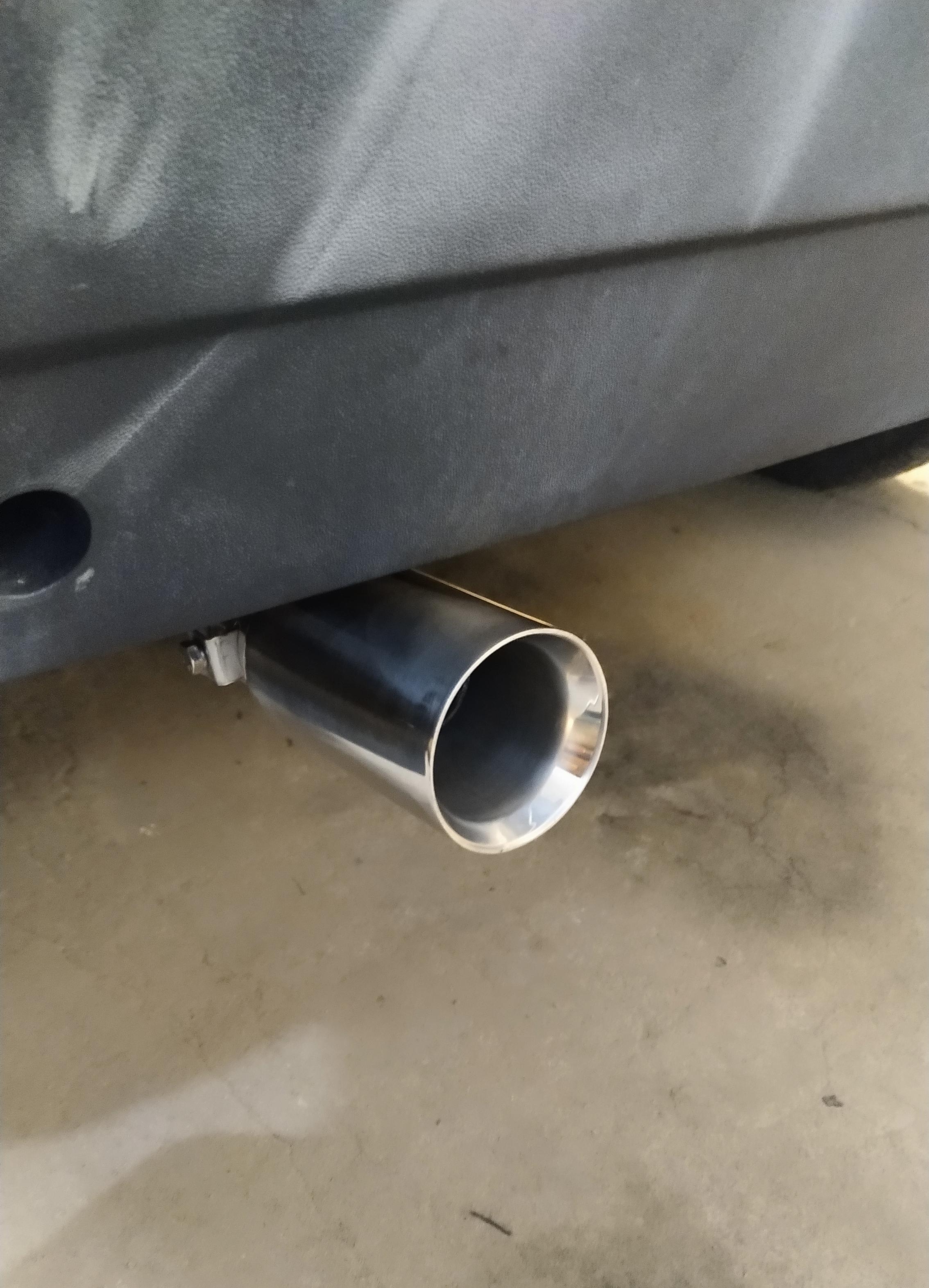 Фото: Насадка на глушитель Vitol НГ-0174, отправлено покупателем Александр Насадка на глушитель Vitol НГ-0174 в реальных условиях использования от покупателя Александр.