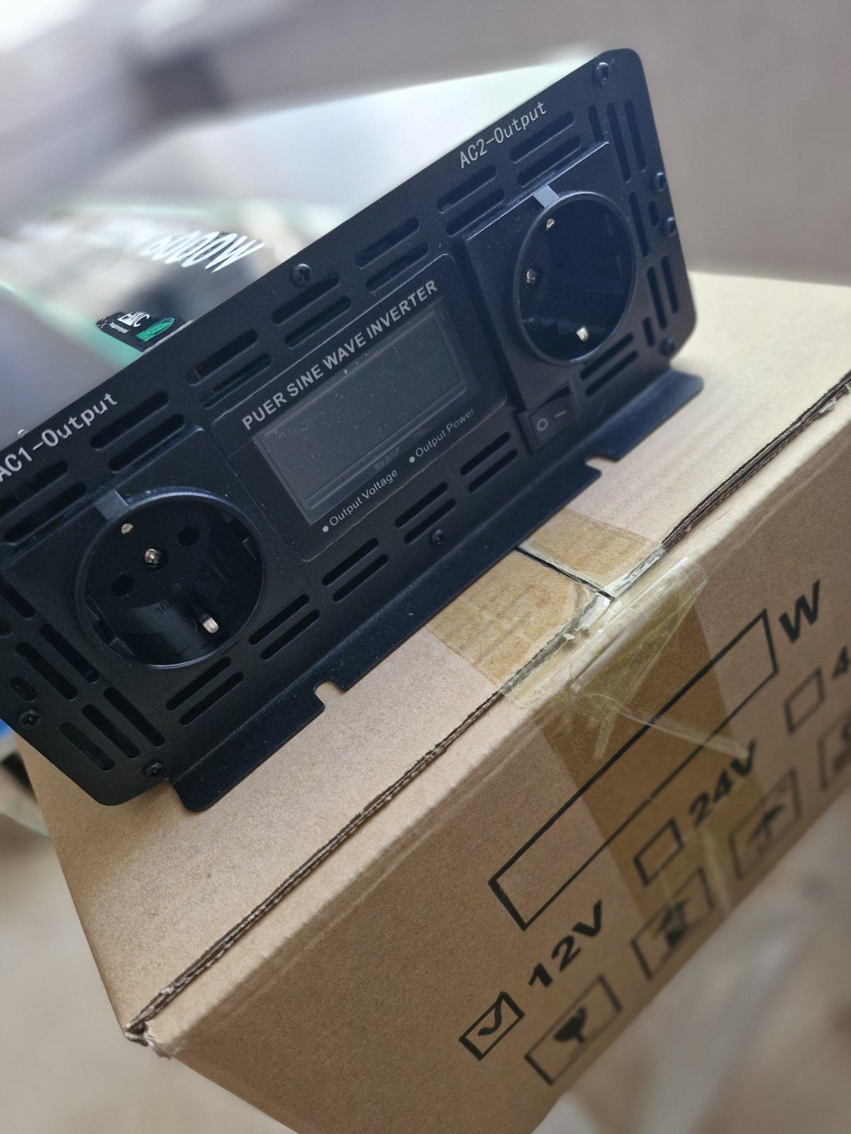 Инвертор с чистой синусоидой 6000W 12-220V (101136) в реальных условиях использования от пользователя Володимир.