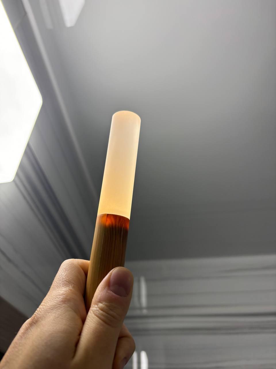 Нічник з датчиком руху та акумулятором (46346e43) у реальних умовах використання від покупця Дмитро.