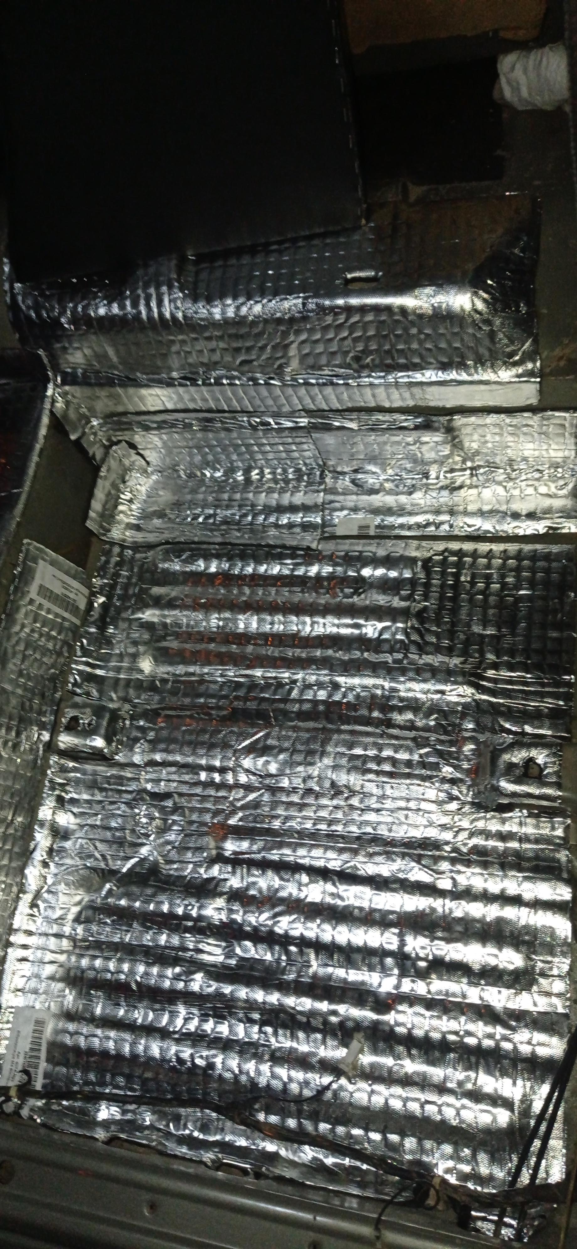 Фото: Виброизоляция M4 600х500 4 мм, отправлено пользователем Олег Виброизоляция M4 600х500 4 мм в реальных условиях использования от пользователя Олег.