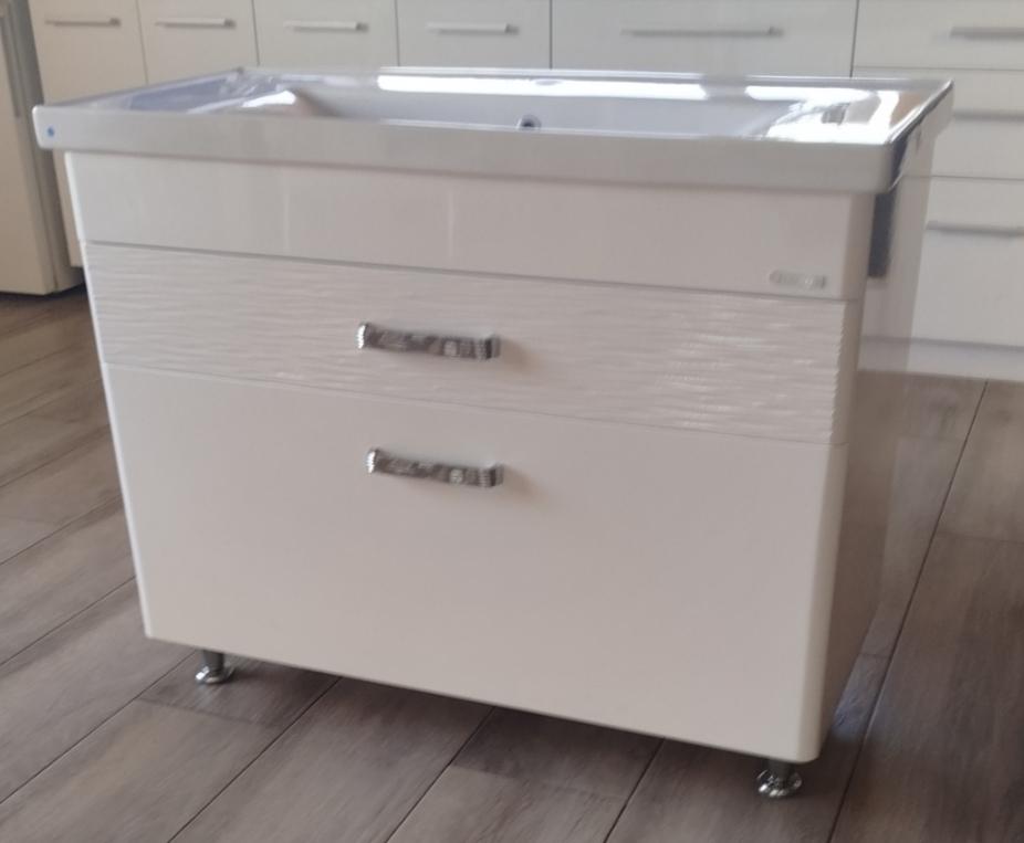 Фото: Тумба Sanwerk Сиерра с умывальником Сава 100 см Белый (MV0000914), отправлено покупателем Сергій Тумба Sanwerk Сиерра с умывальником Сава 100 см Белый (MV0000914) в реальных условиях использования от покупателя Сергій.