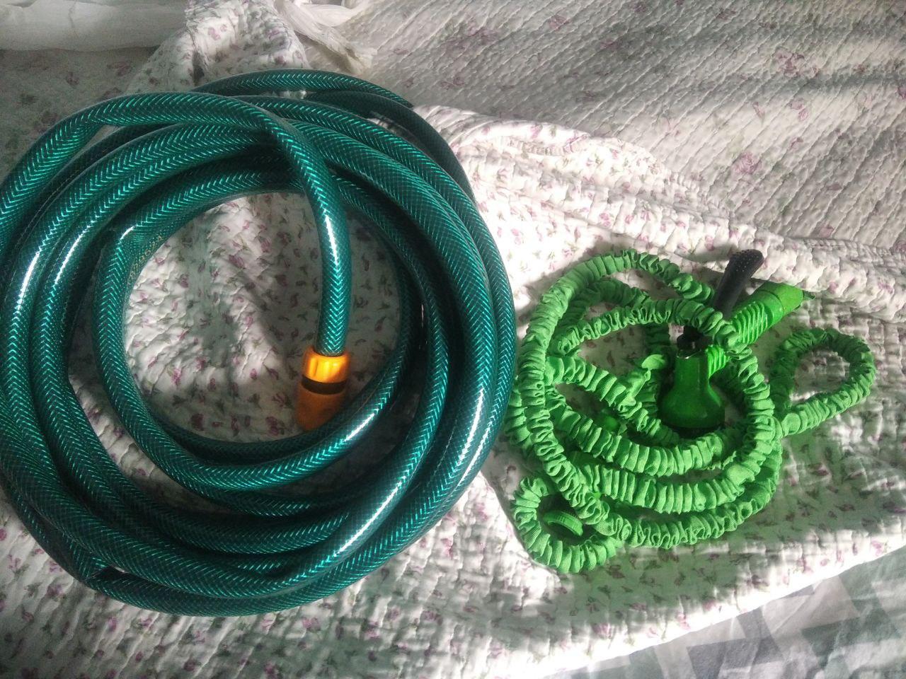 Шланг для поливу Magic Hose з розпилювачем 45 м Синій (678396856) у реальних умовах використання від користувача Олександр.