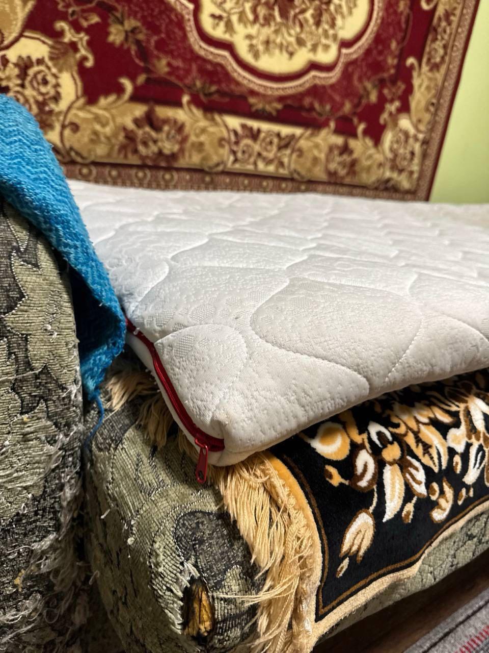 Матраc-топпер тонкий Favor 60x120 см (1000000401-60120) в реальных условиях использования от покупателя Оксана Сось.