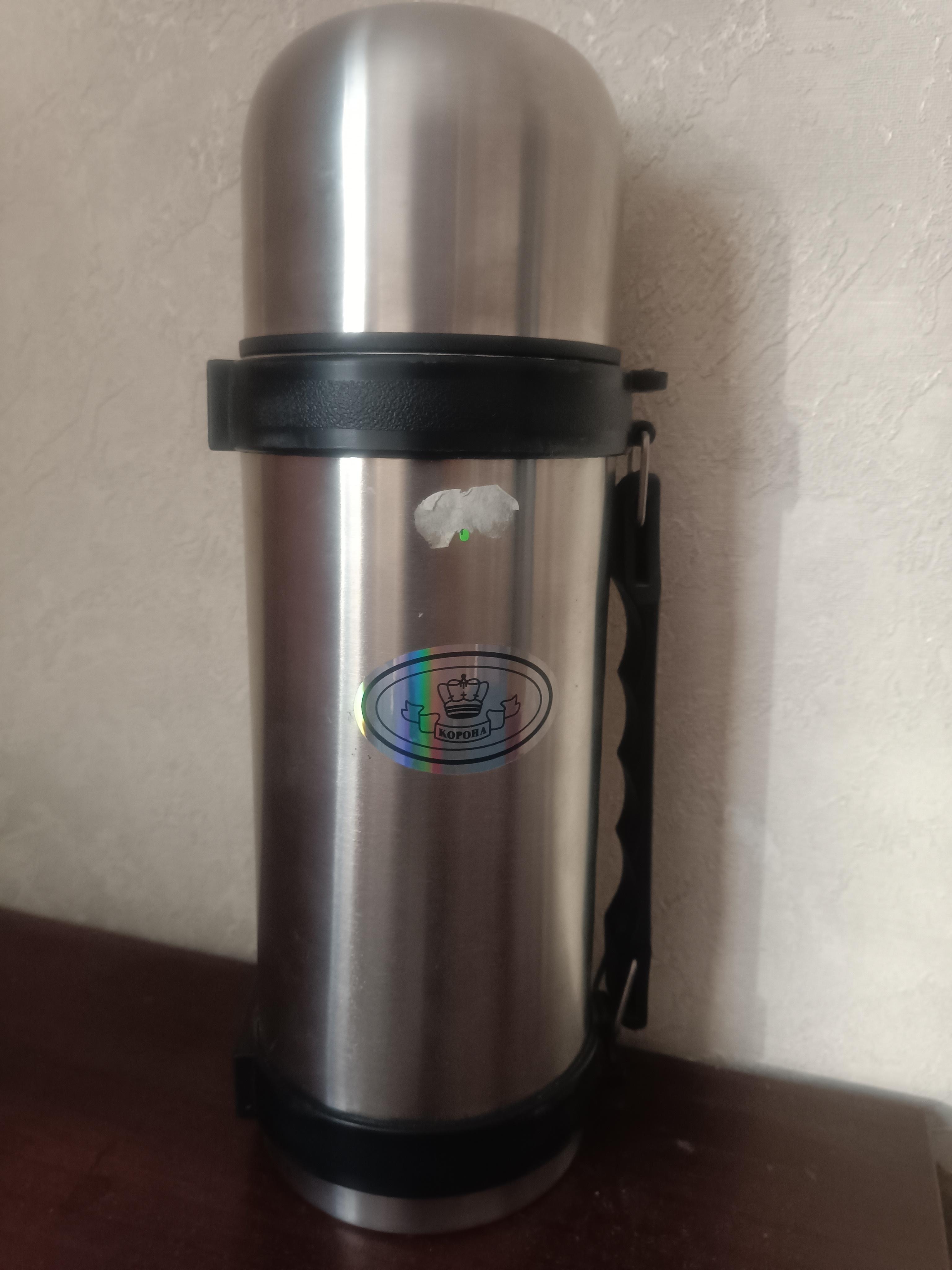 Термос пищевой UKC T33 из нержавеющей стали 800 мл (9268037) в реальных условиях использования от покупателя Інна.