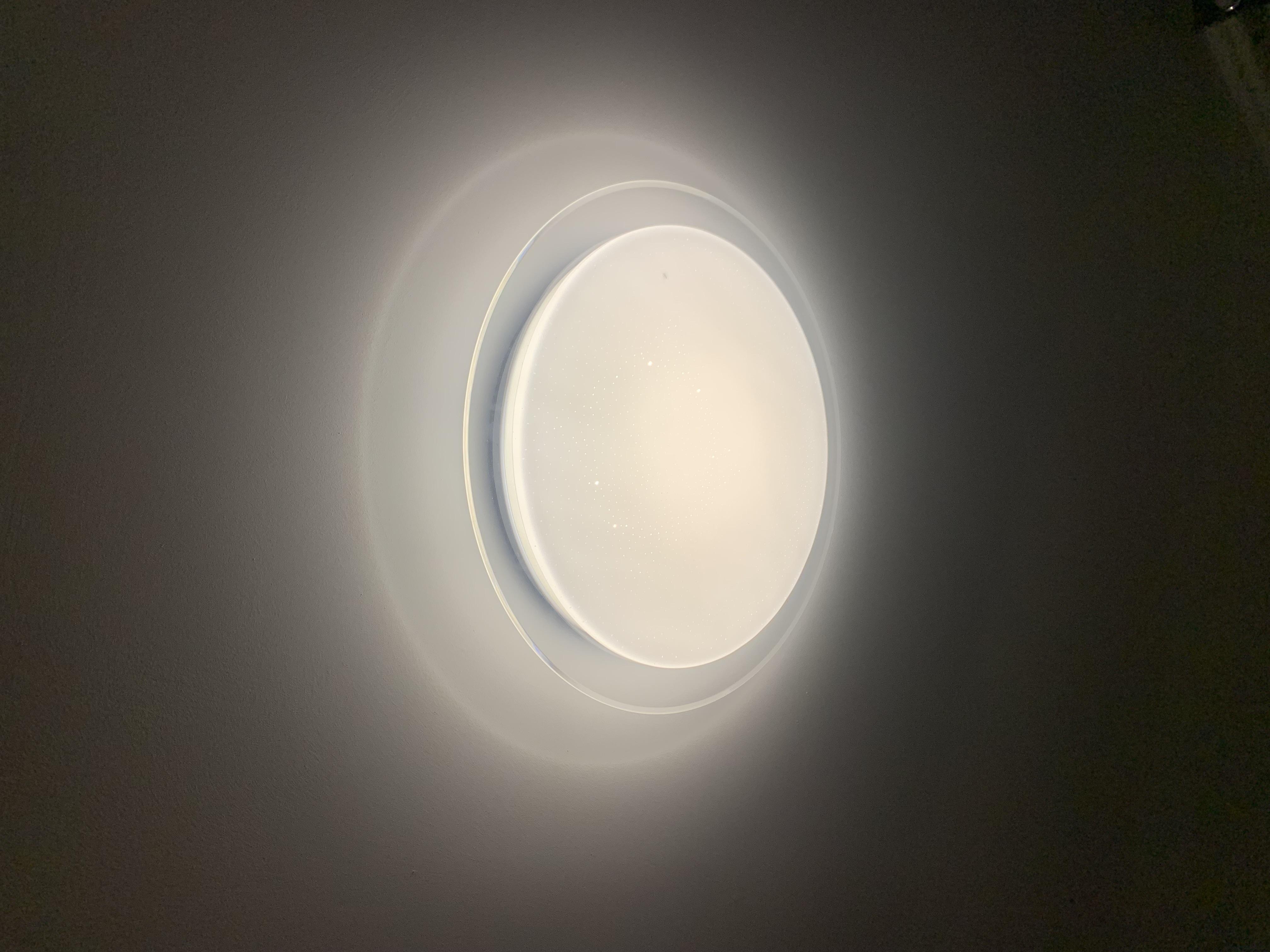 Світильник світлодіодний Luminaria R330 SHINY 25 Вт білий 3000-6000 К SATURN 25W RGB у реальних умовах використання від користувача Марина.