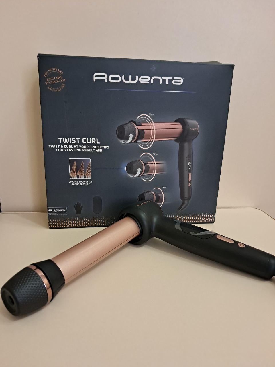 Стайлер Rowenta Twist Curl CF4620E0 в реальных условиях использования от пользователя Ніна Микуленко.